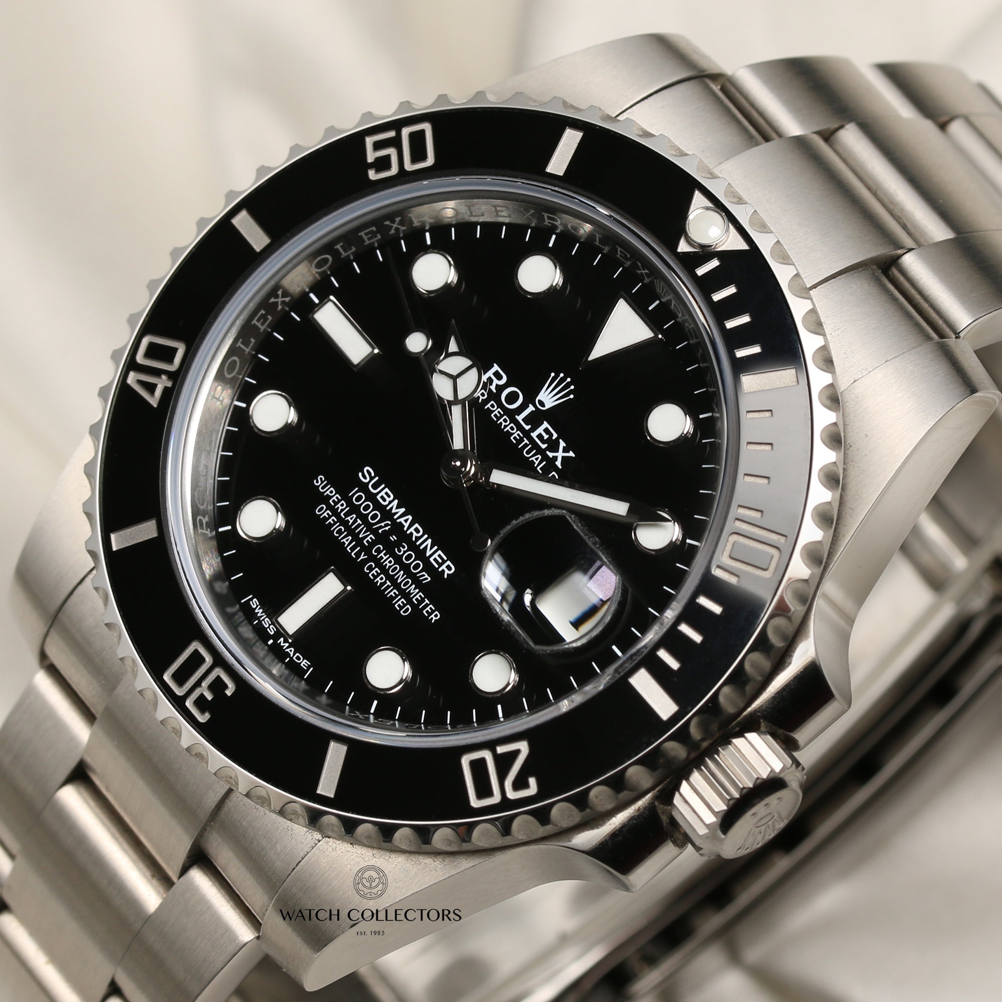 Rolex Submariner 116610LN Stainless Steel Second Hand Watch Collectors 4