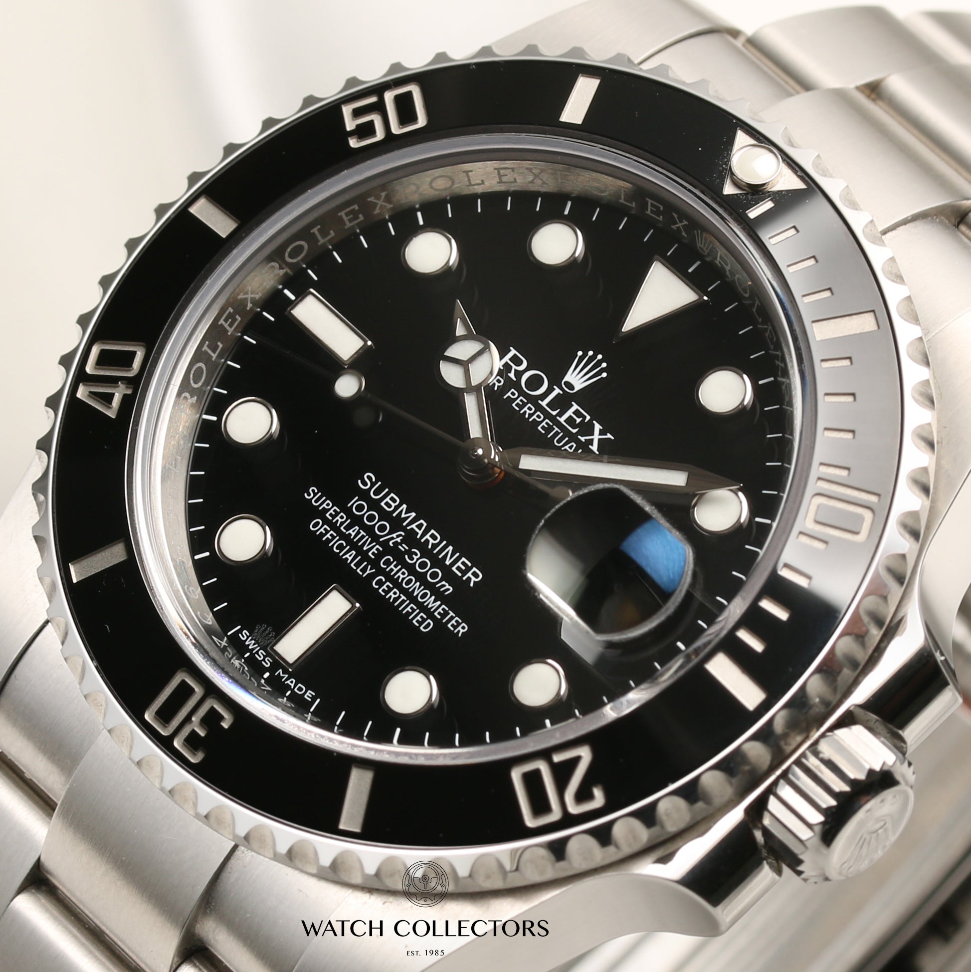 Rolex Submariner 116610LN Stainless Steel Second Hand Watch Collectors 4