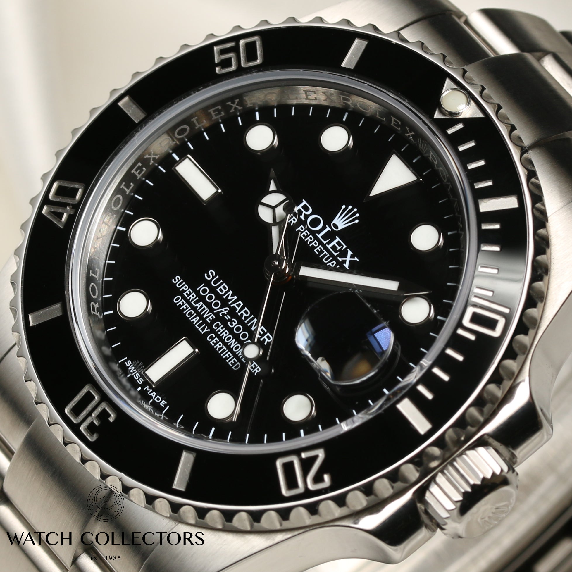 Rolex Submariner 116610LN Stainless Steel Second Hand Watch Collectors 4