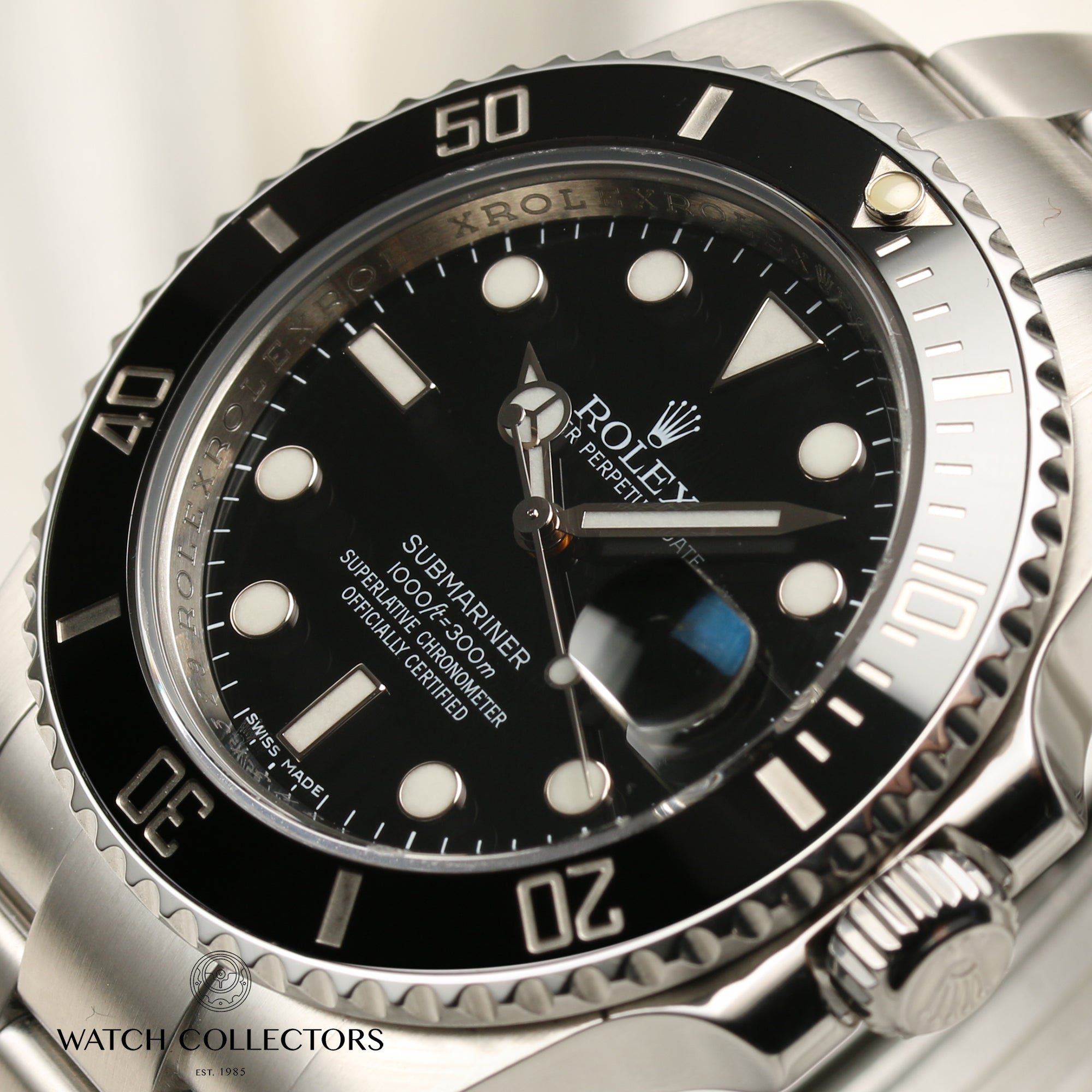 Rolex Submariner 116610LN Stainless Steel Second Hand Watch Collectors 4