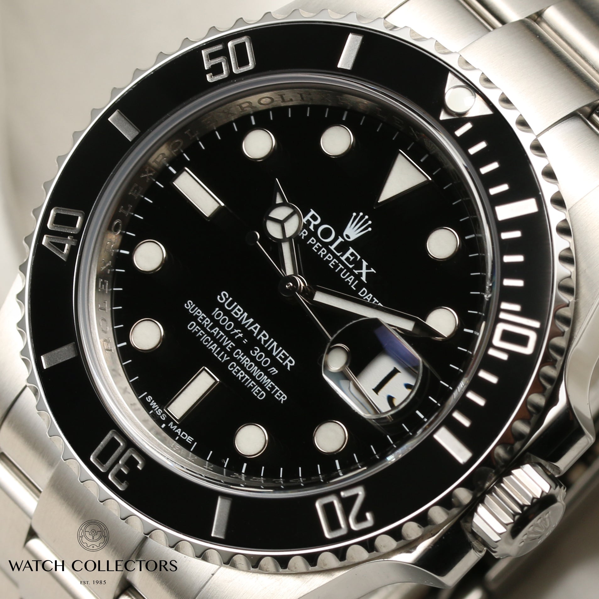 Rolex Submariner 116610LN Stainless Steel Second Hand Watch Collectors 4