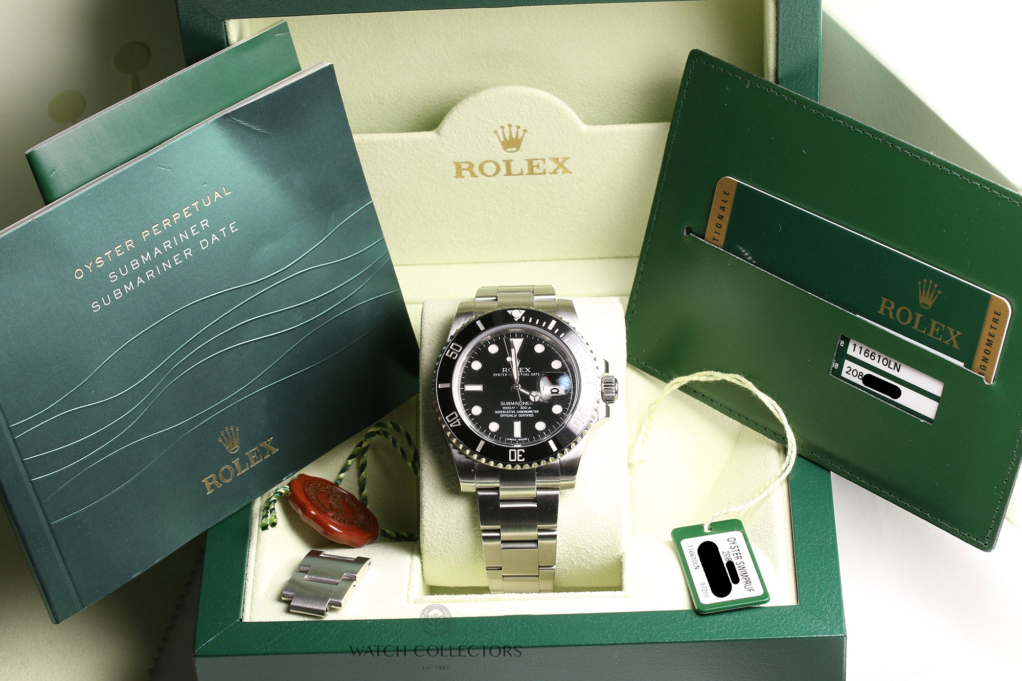 Rolex-Submariner-116610LN-Stainless-Steel-Second-Hand-Watch-Collectors-7