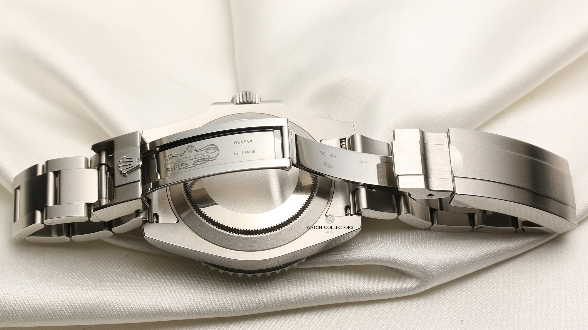 Rolex Submariner 116610LV Hulk 2019 Stainless Steel Second Hand Watch Collectors 7