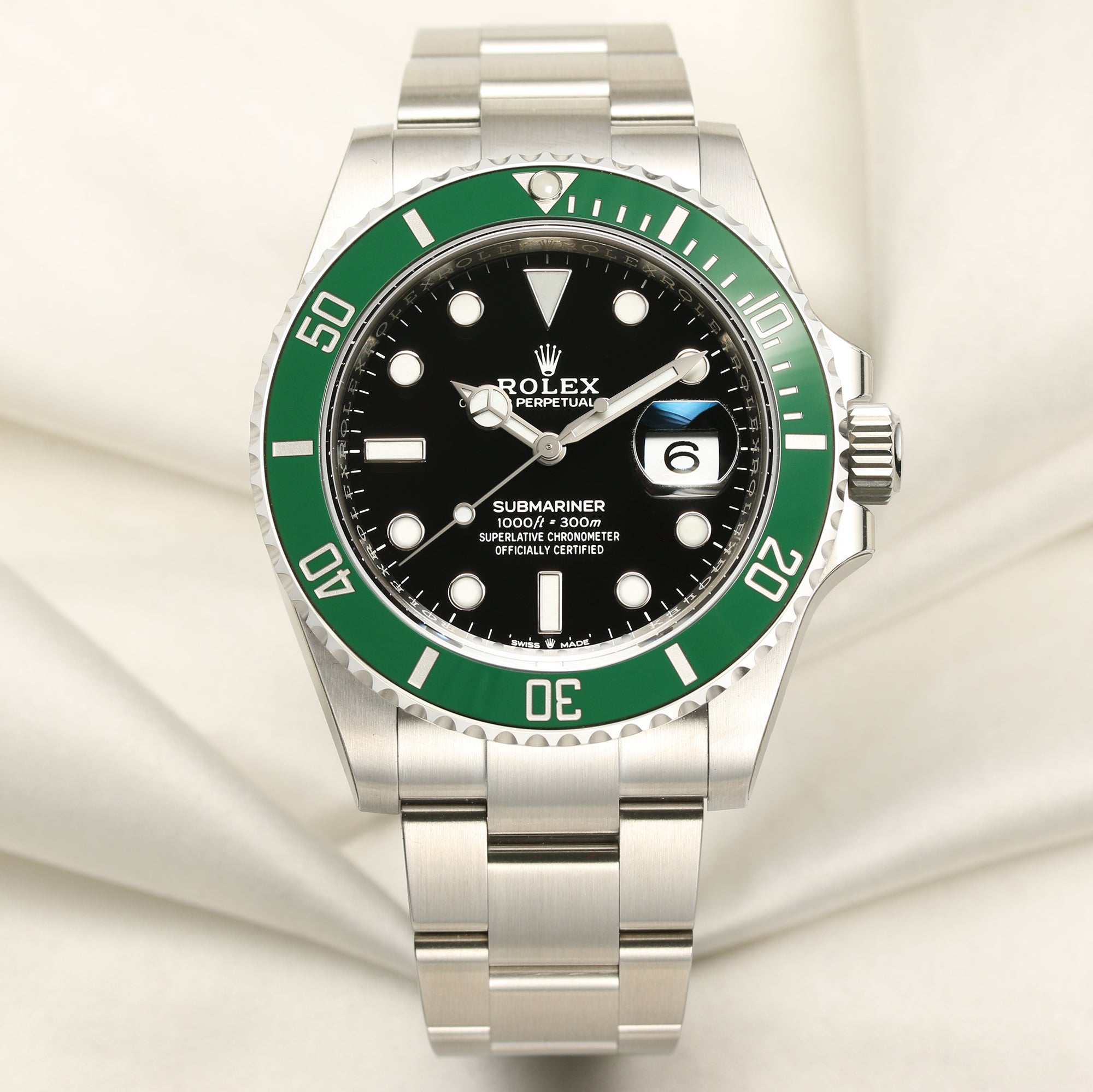 Rolex Submariner 126610LV Starbucks Stainless Steel Second Hand Watch Collectors 1