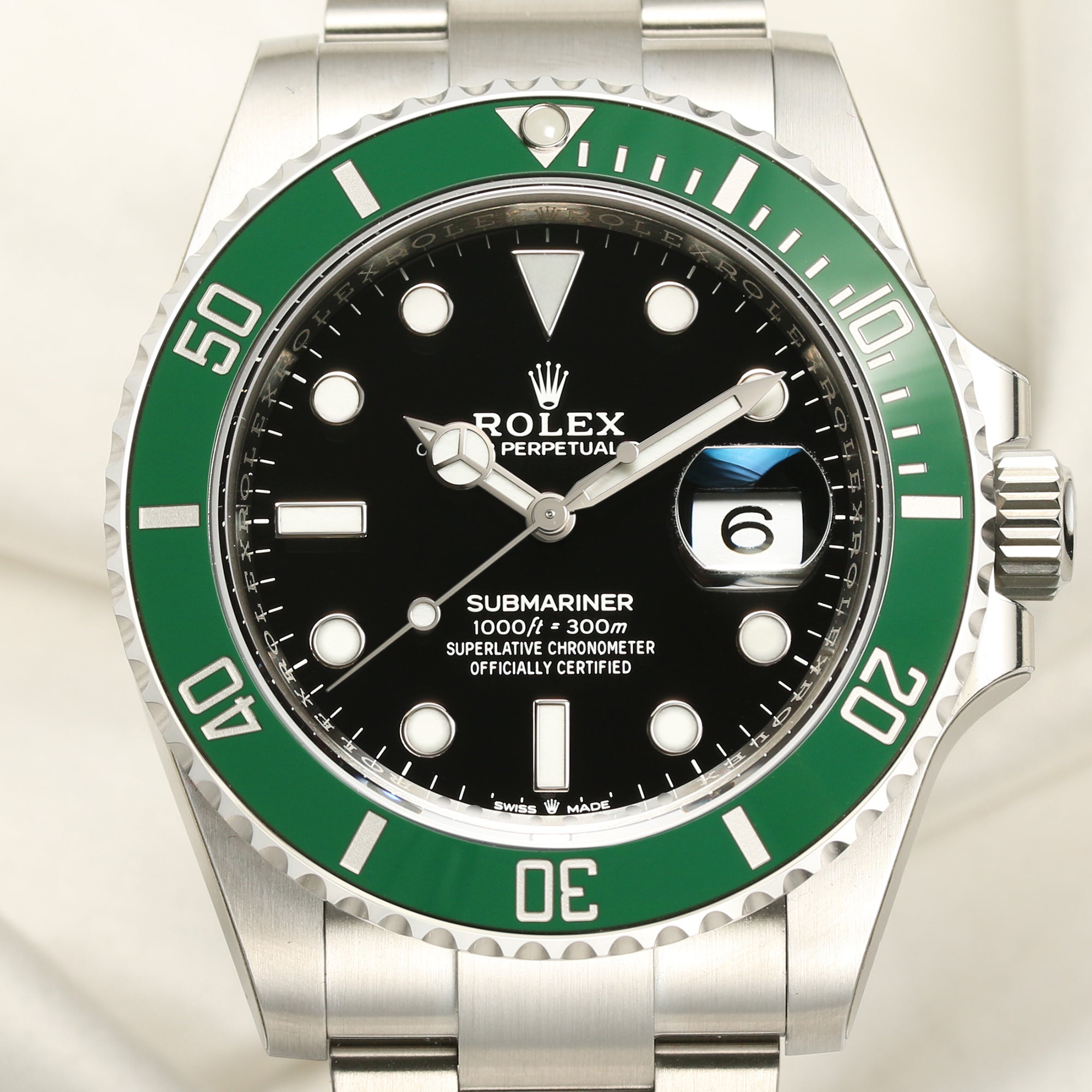 Rolex Submariner 126610LV Starbucks Stainless Steel Second Hand Watch Collectors 2