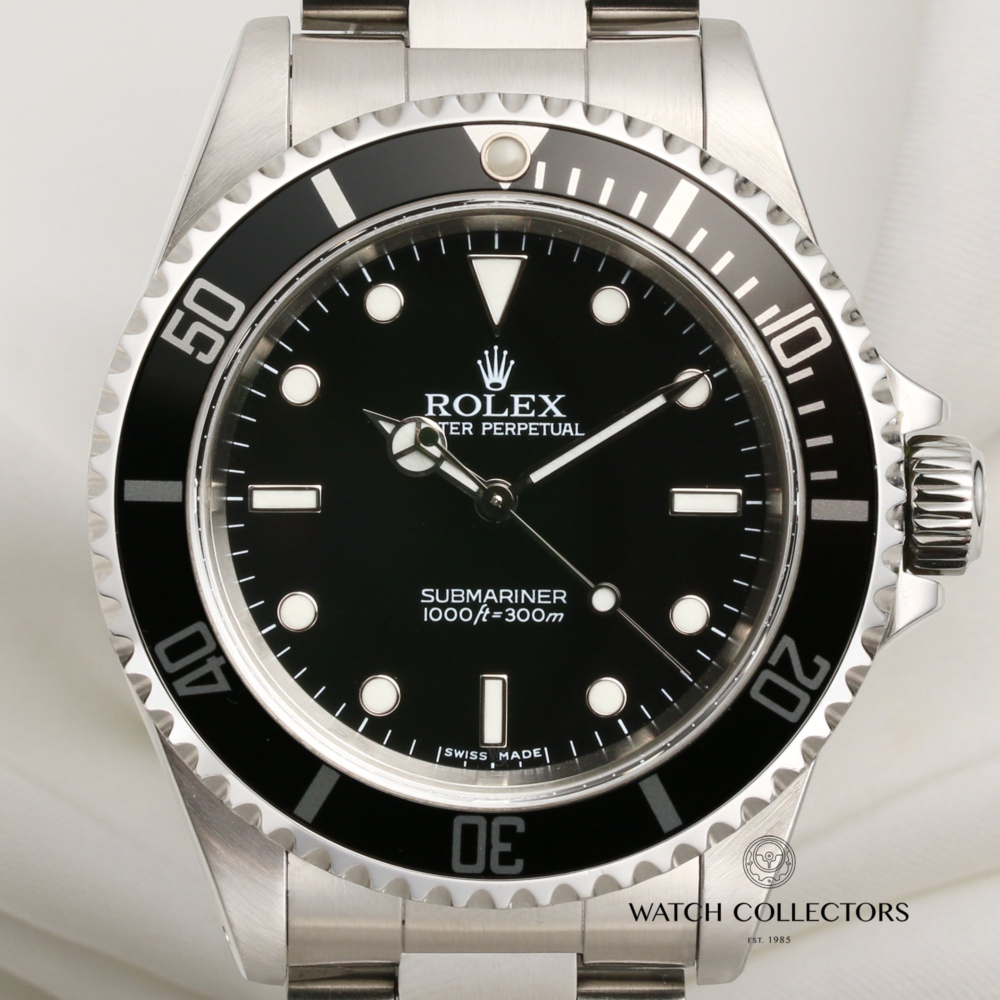 Rolex Submariner 14060M Non-Date Stainless Steel Second Hand Watch Collectors 2