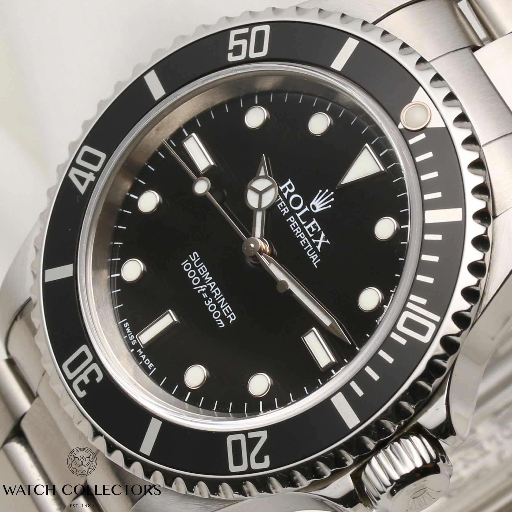 Rolex Submariner 14060M Non-Date Stainless Steel Second Hand Watch Collectors 4