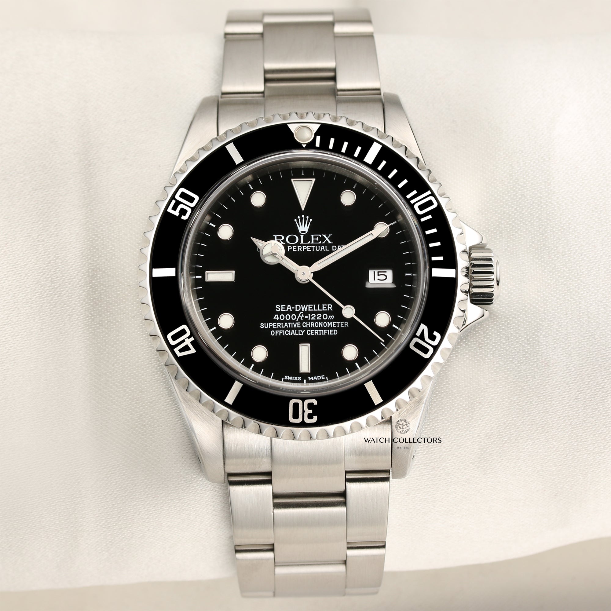 Rolex Submariner 16600 Sea-Dweller Second Hand Watch Collectors 1