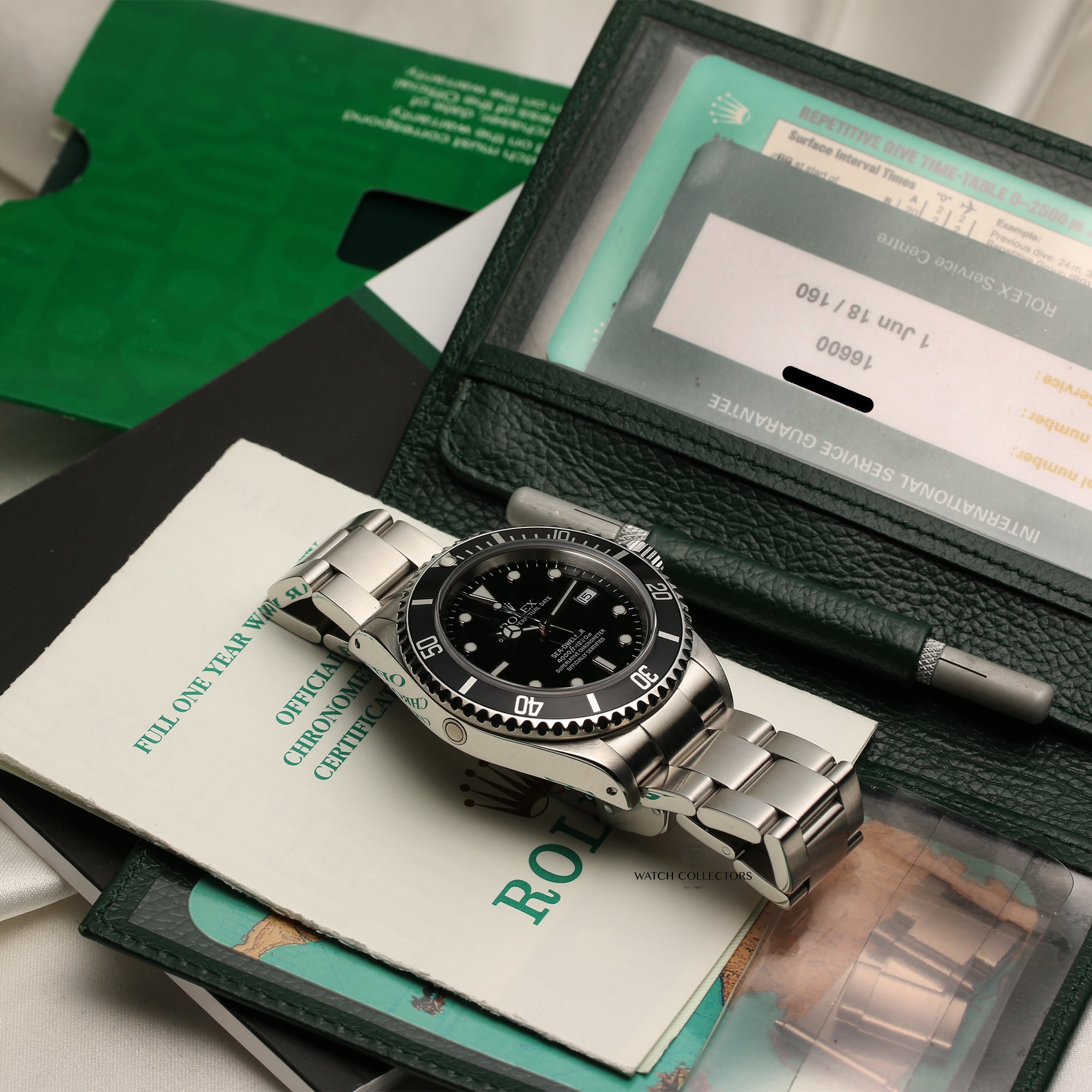 Rolex Submariner 16600 Sea-Dweller Second Hand Watch Collectors 8