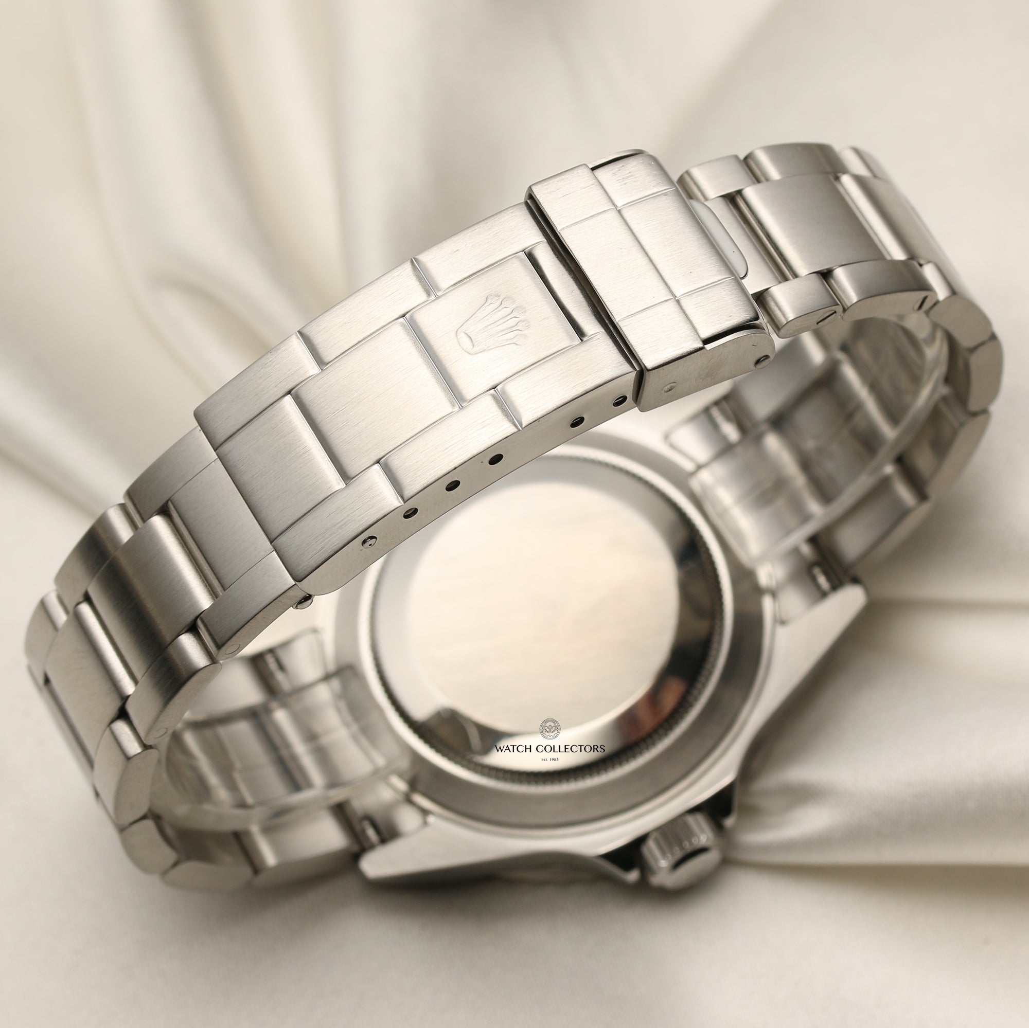 Rolex Submariner 16610 Pre-Ceramic Kermit Stainless Steel Second Hand Watch Collectors 7