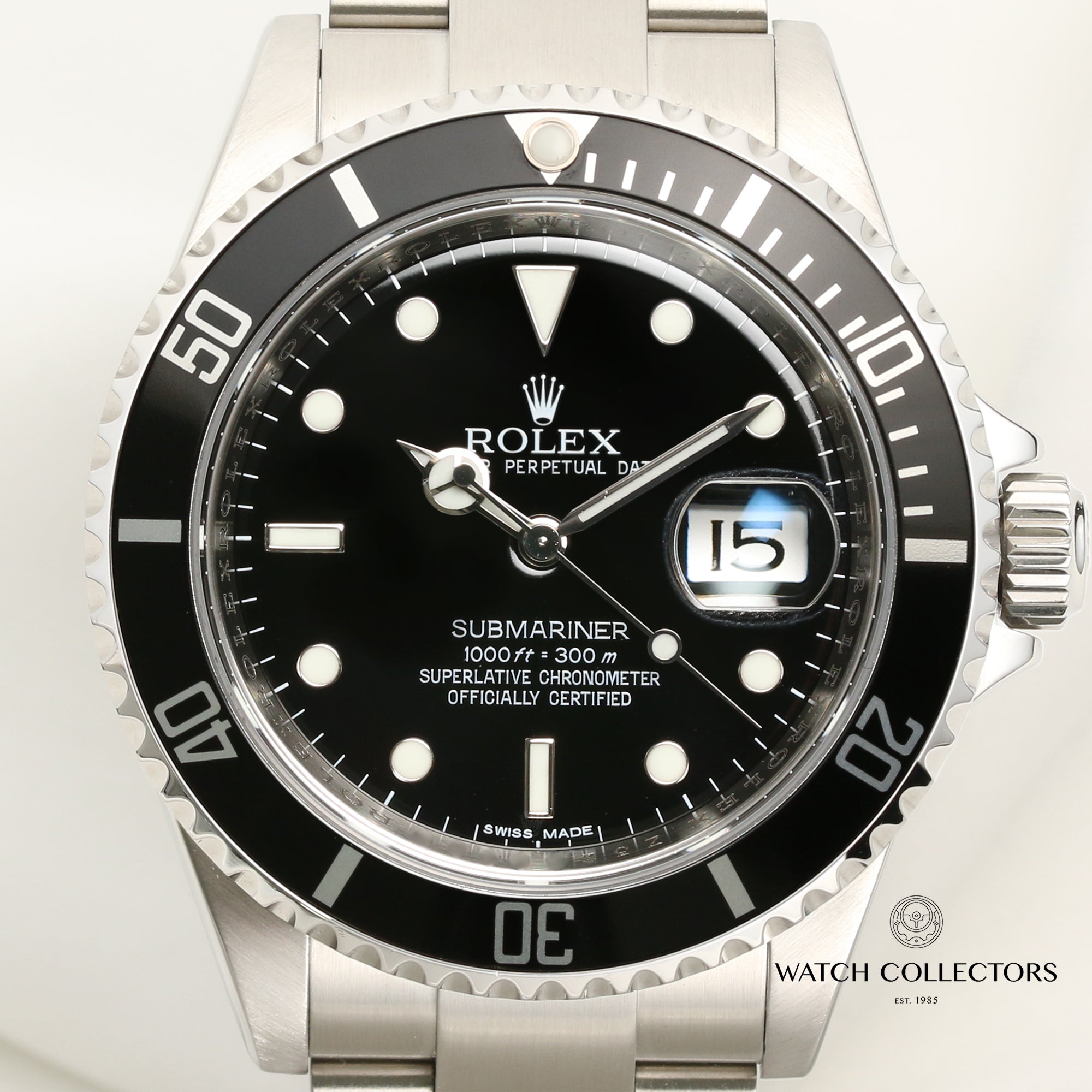 Rolex Submariner 16610 Pre-Ceramic Second Hand Watch Collectors 2