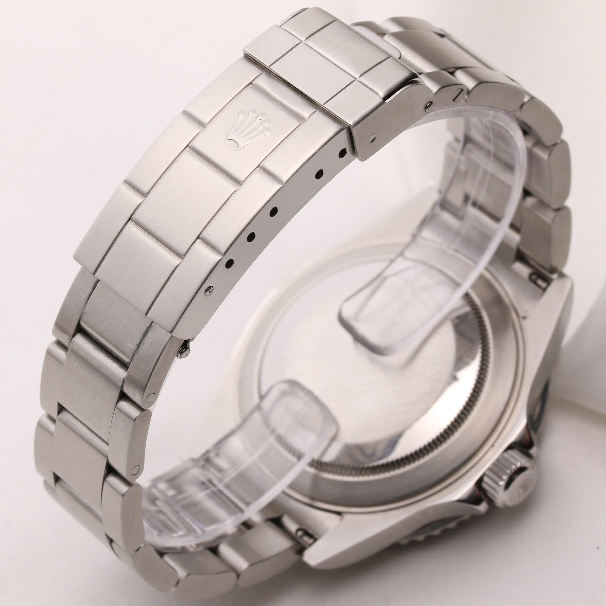 Rolex Submariner 16610 Stainless Steel Engraved Second Hand Watch Collectors 5