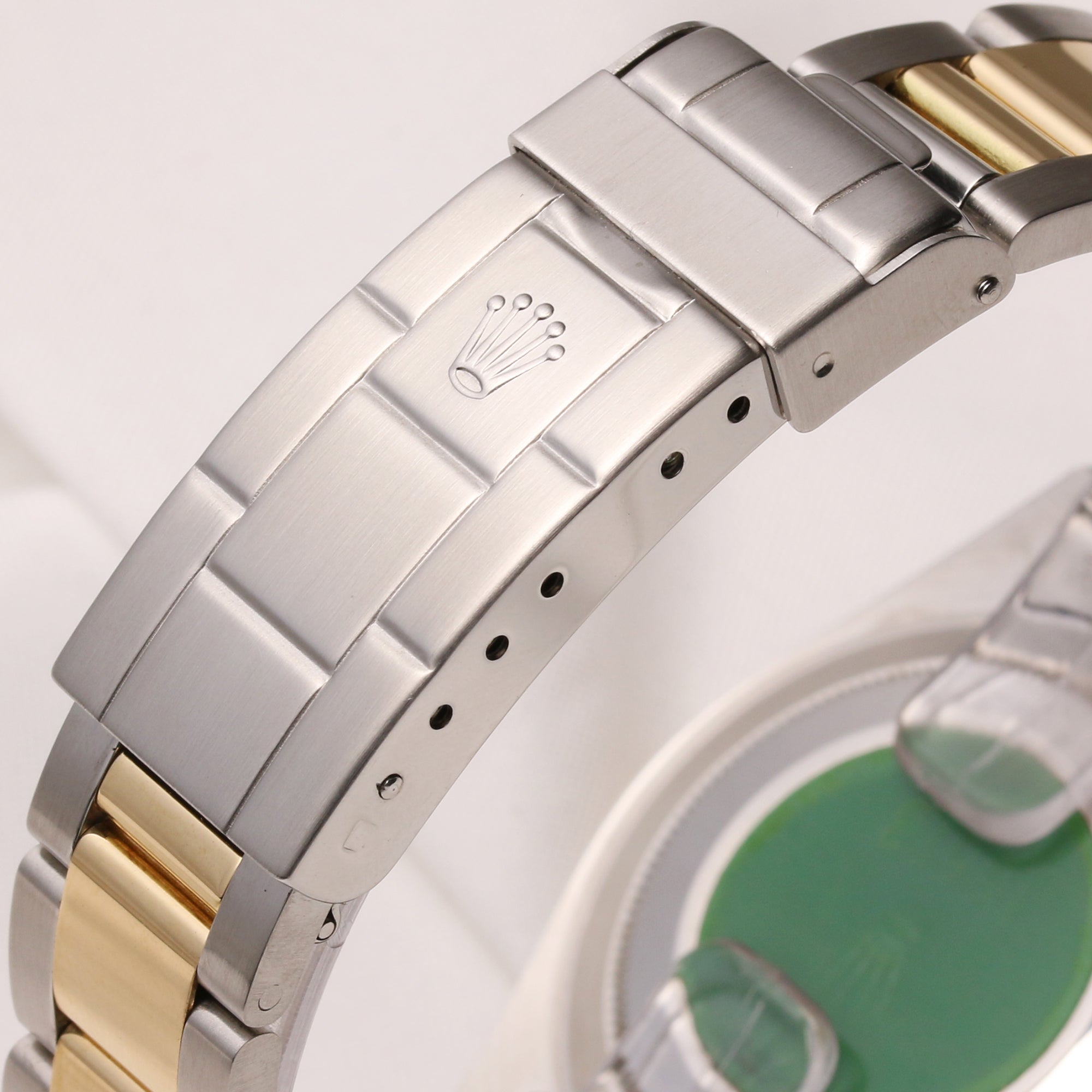 Rolex Submariner 16613 Steel & Gold Black Dial & Bezel Second Hand Watch Collectors 7