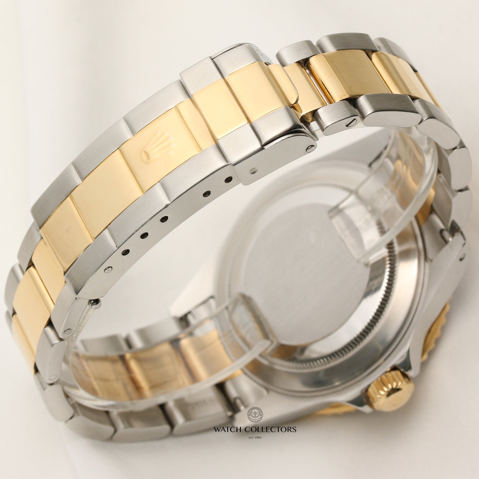 Rolex Submariner 16613 Steel & Gold Blue Dial Second Hand Watch Collectors 5