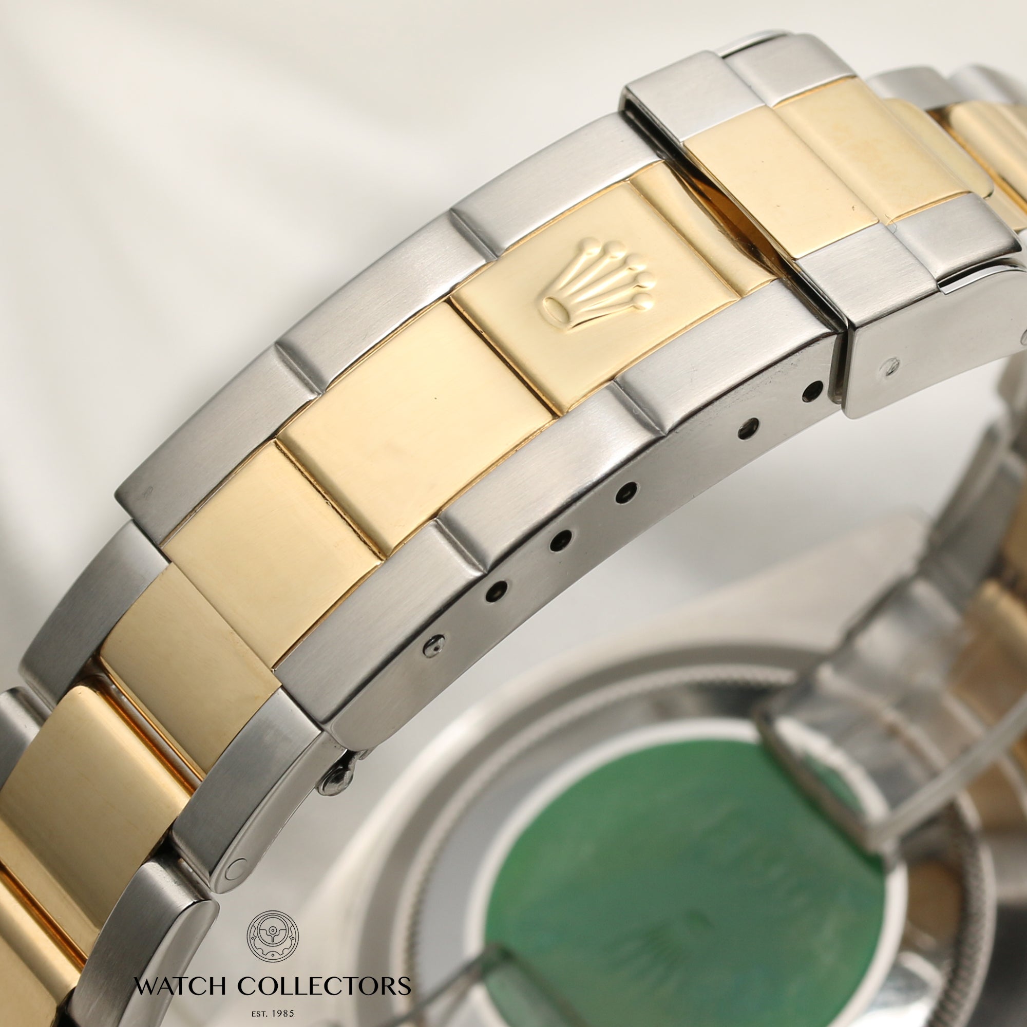 Rolex Submariner 16613 Steel & Gold Blue Insert Second Hand Watch Collectors 8