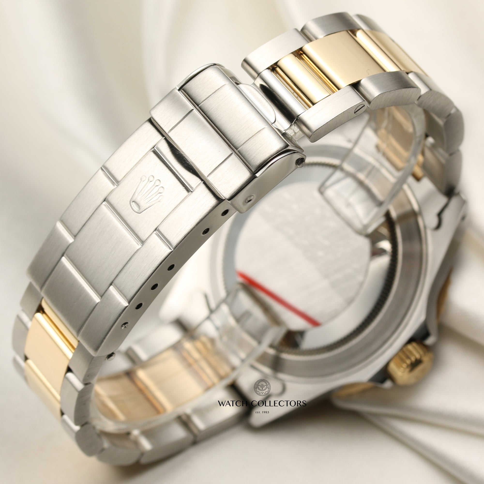 Rolex Submariner 16613 Steel & Gold Blue Second Hand Watch Collectors 5