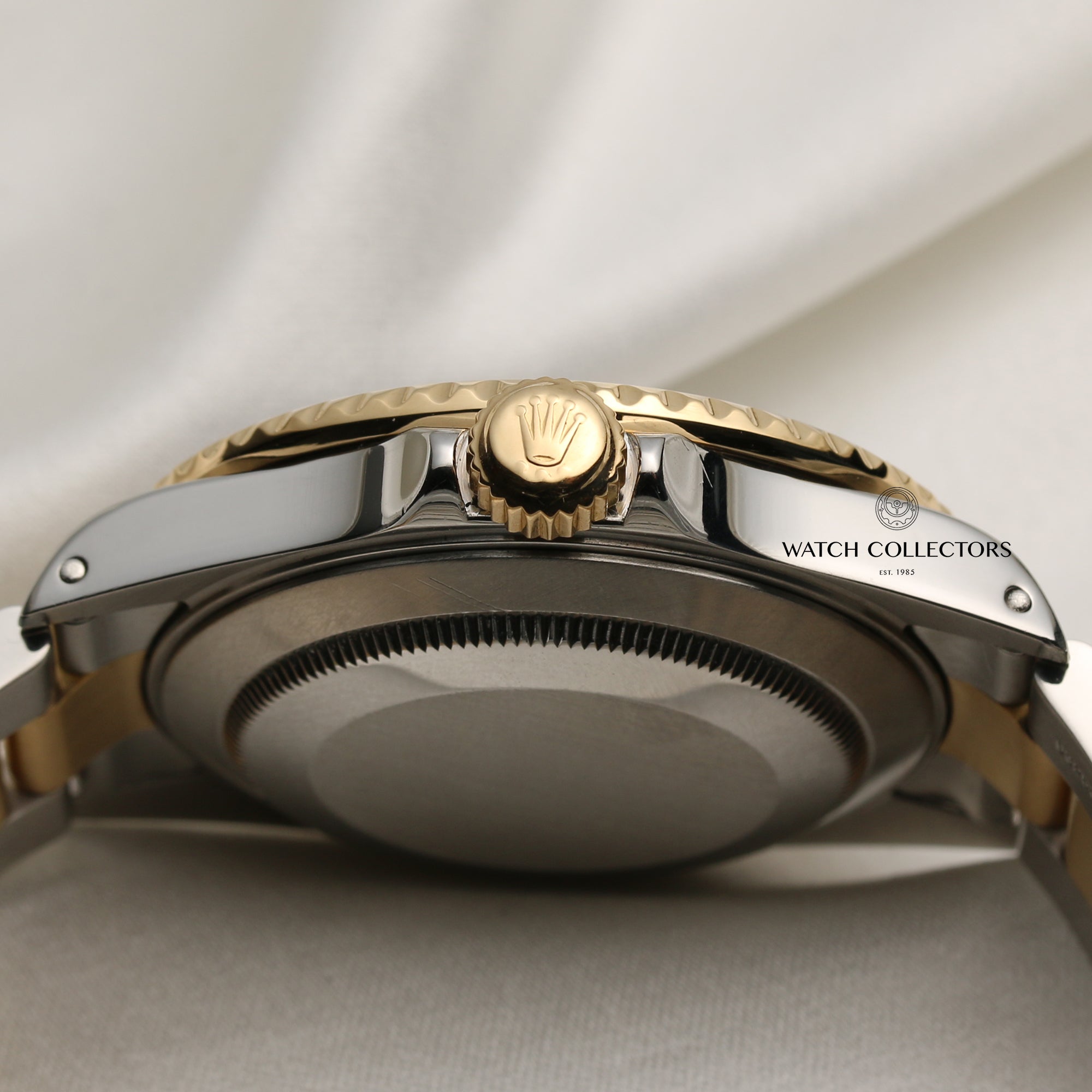 Rolex Submariner 16613 Steel & Gold Blue Second Hand Watch Collectors 5