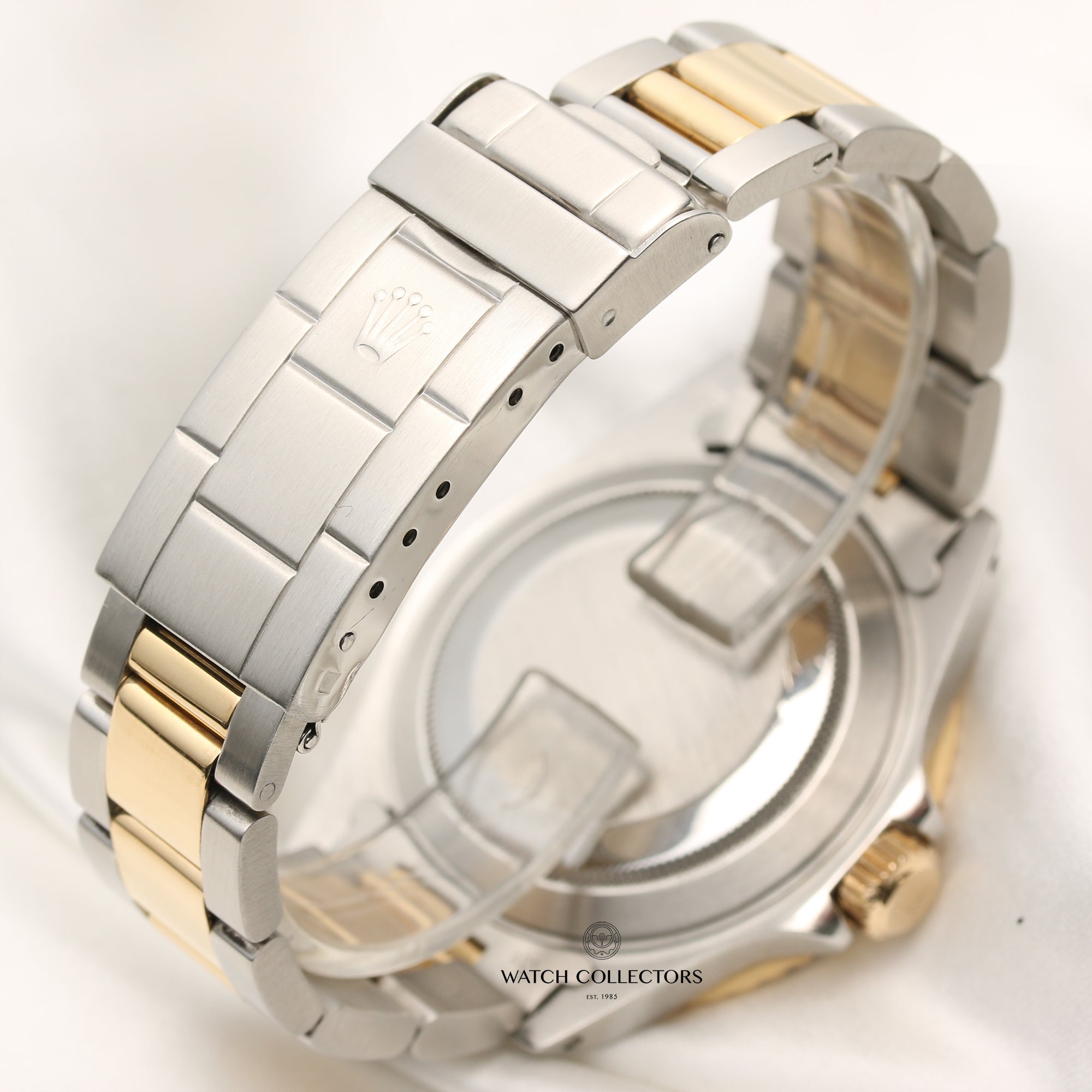 Rolex Submariner 16613 Steel & Gold Blue Second Hand Watch Collectors 6