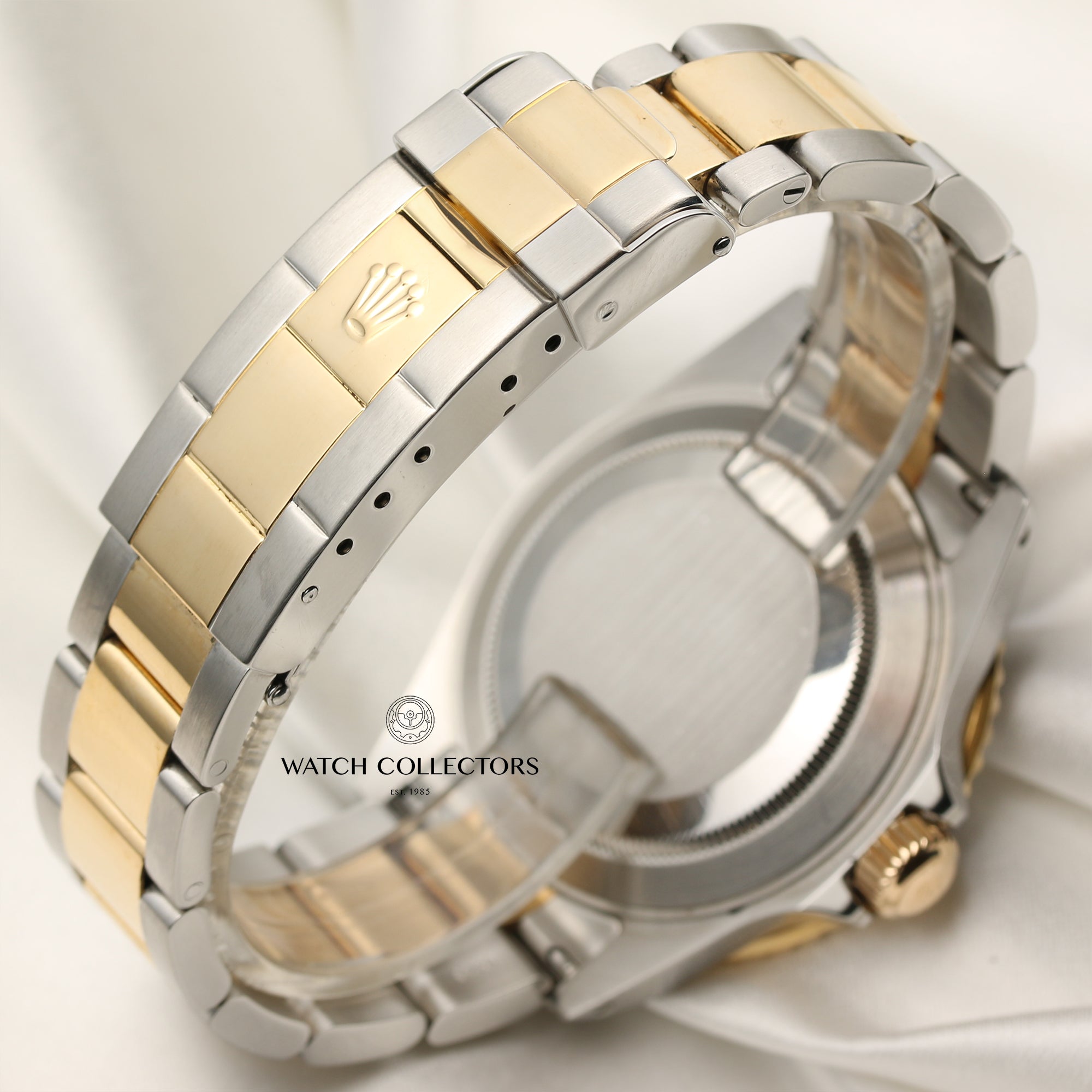 Rolex Submariner 16613 Steel & Gold Blue Second Hand Watch Collectors 6