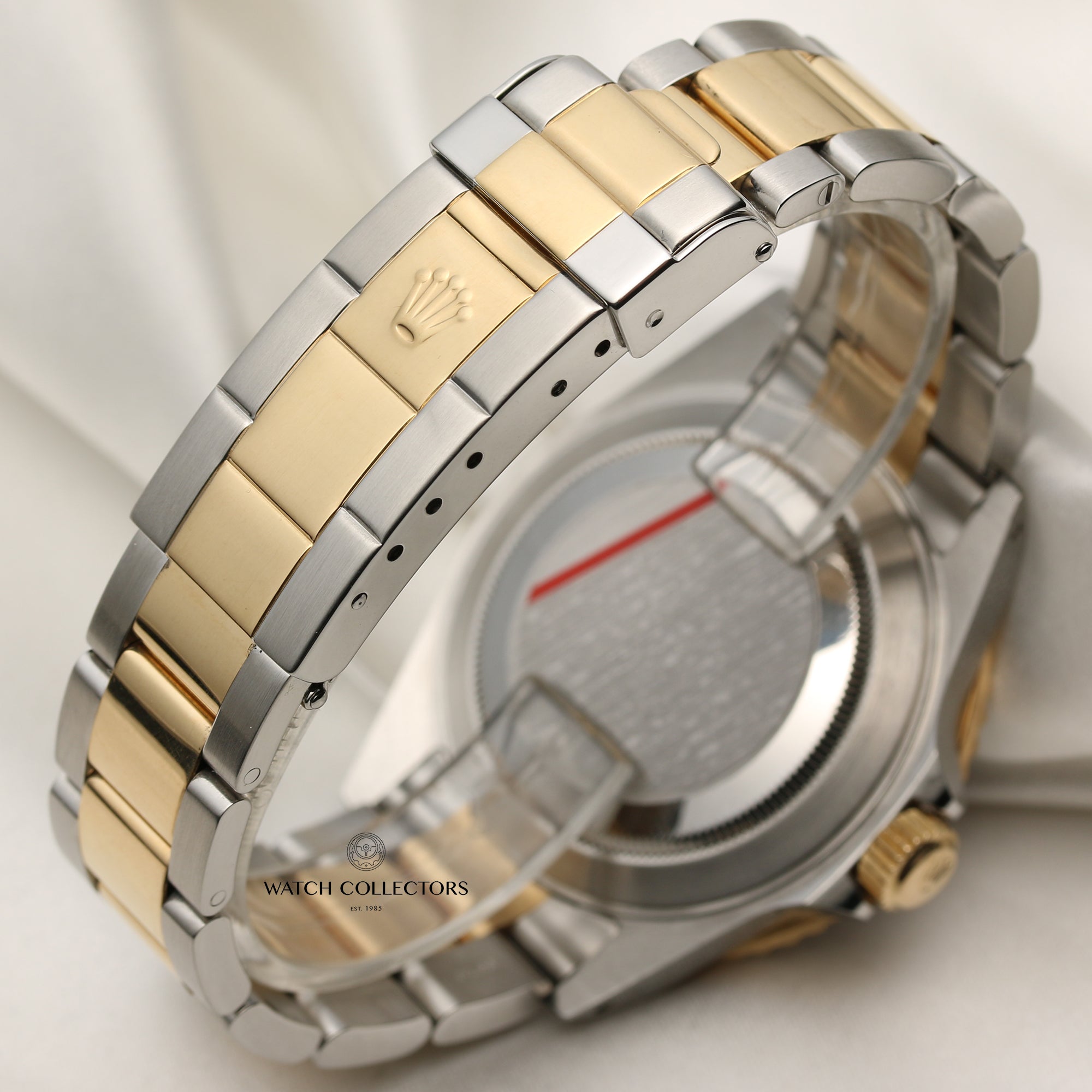 Rolex Submariner 16613 Steel & Gold Blue Second Hand Watch Collectors 7