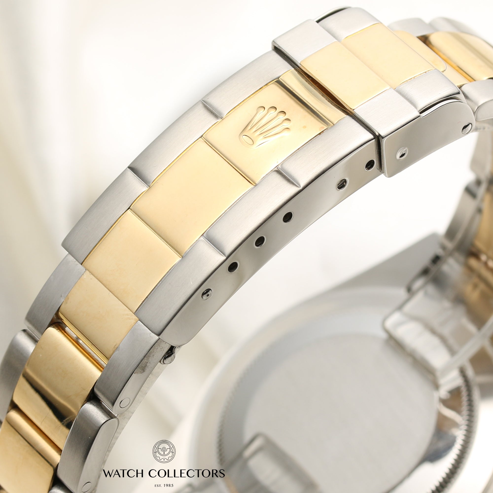 Rolex Submariner 16613 Steel & Gold Blue Second Hand Watch Collectors 8