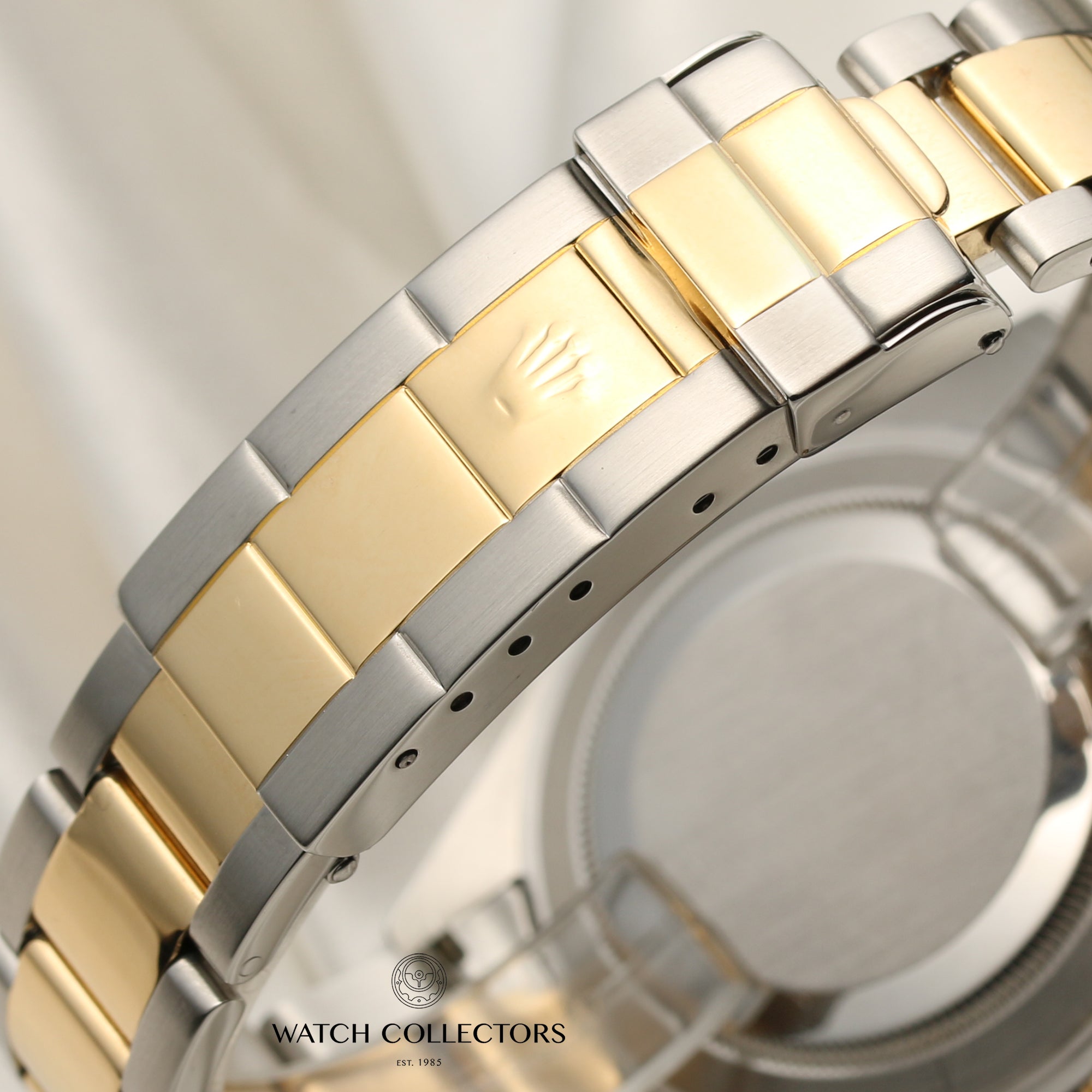 Rolex Submariner 16613 Steel & Gold Blue Second Hand Watch Collectors 8