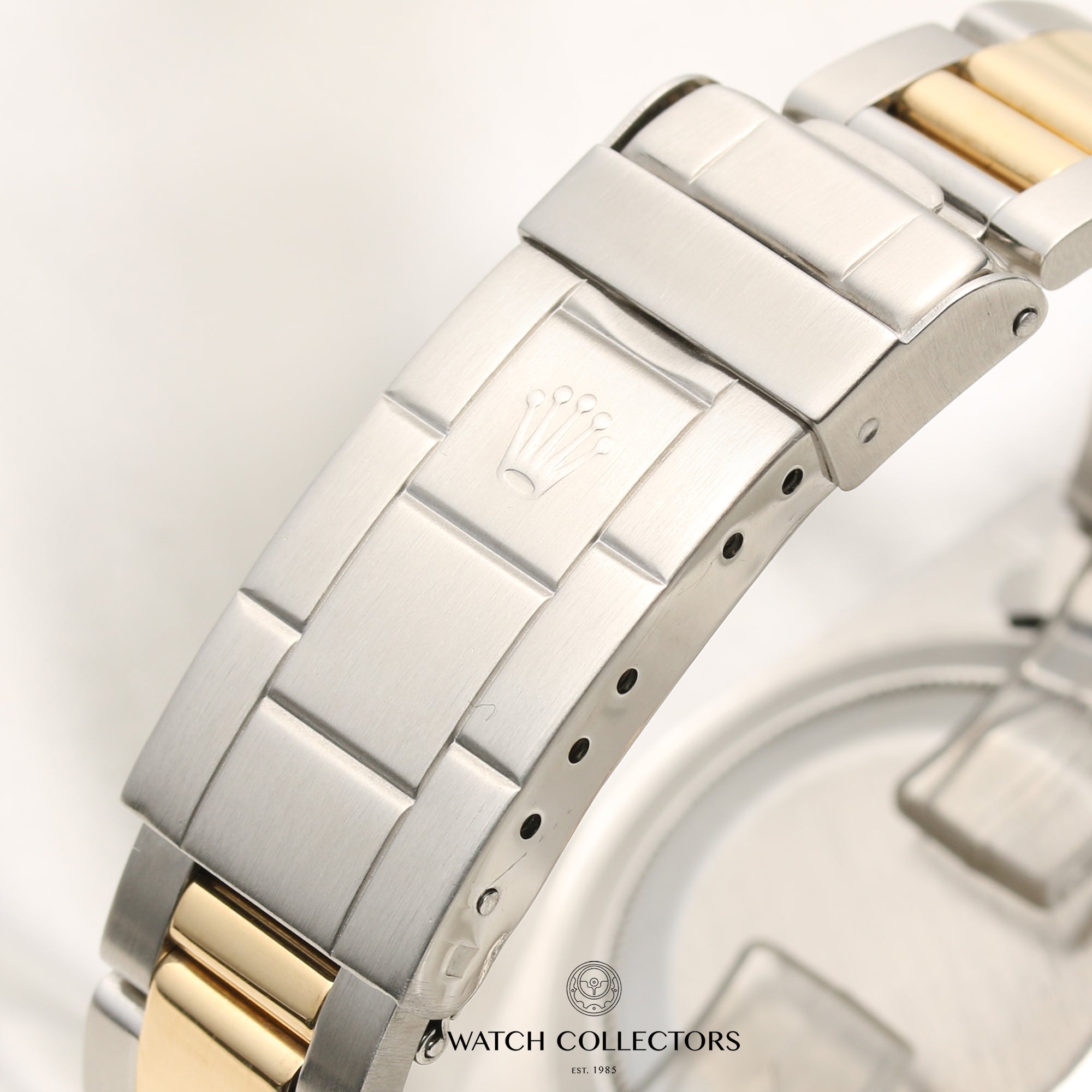 Rolex Submariner 16613 Steel & Gold Blue Second Hand Watch Collectors 8