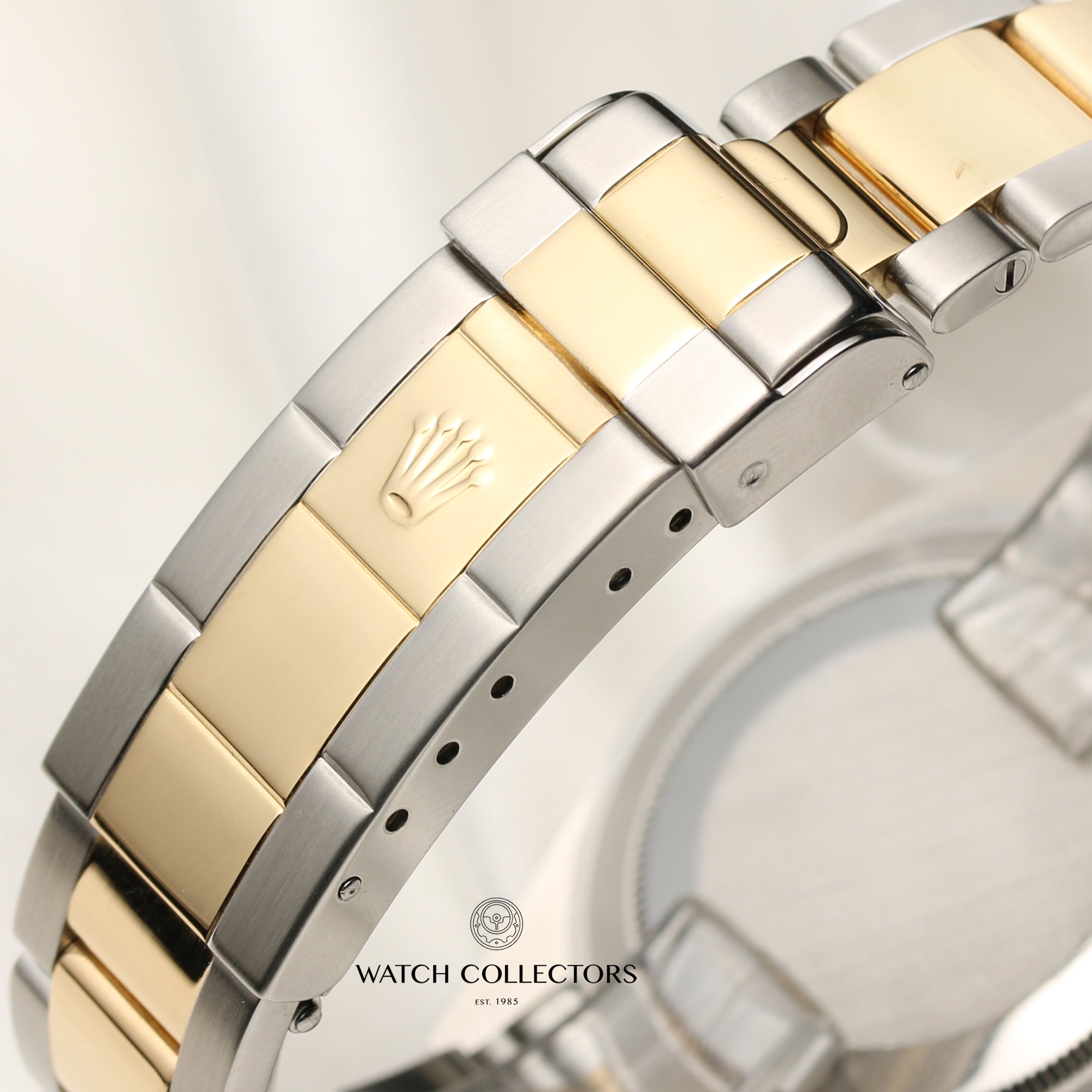 Rolex Submariner 16613 Steel & Gold Blue Second Hand Watch Collectors 8