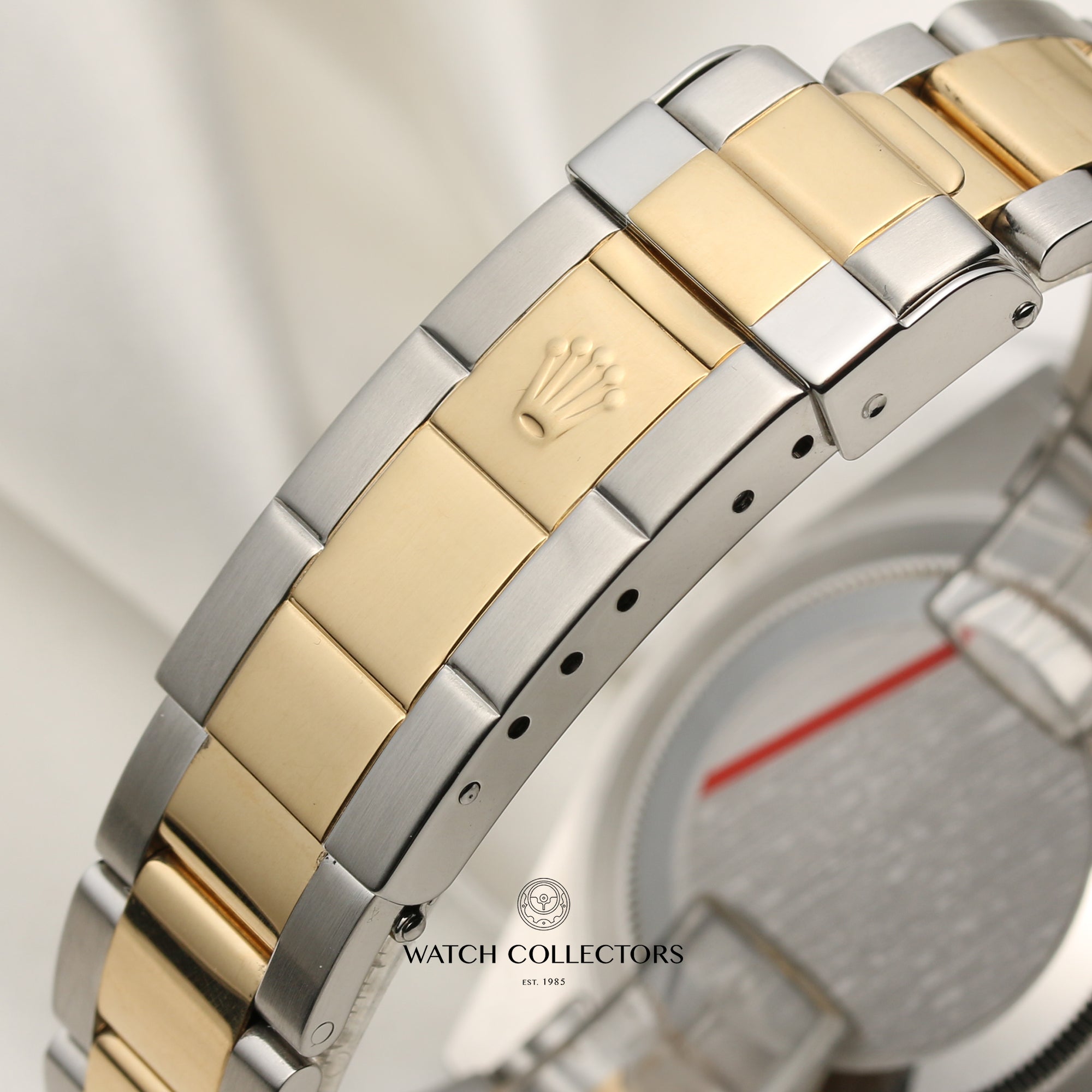 Rolex Submariner 16613 Steel & Gold Blue Second Hand Watch Collectors 9