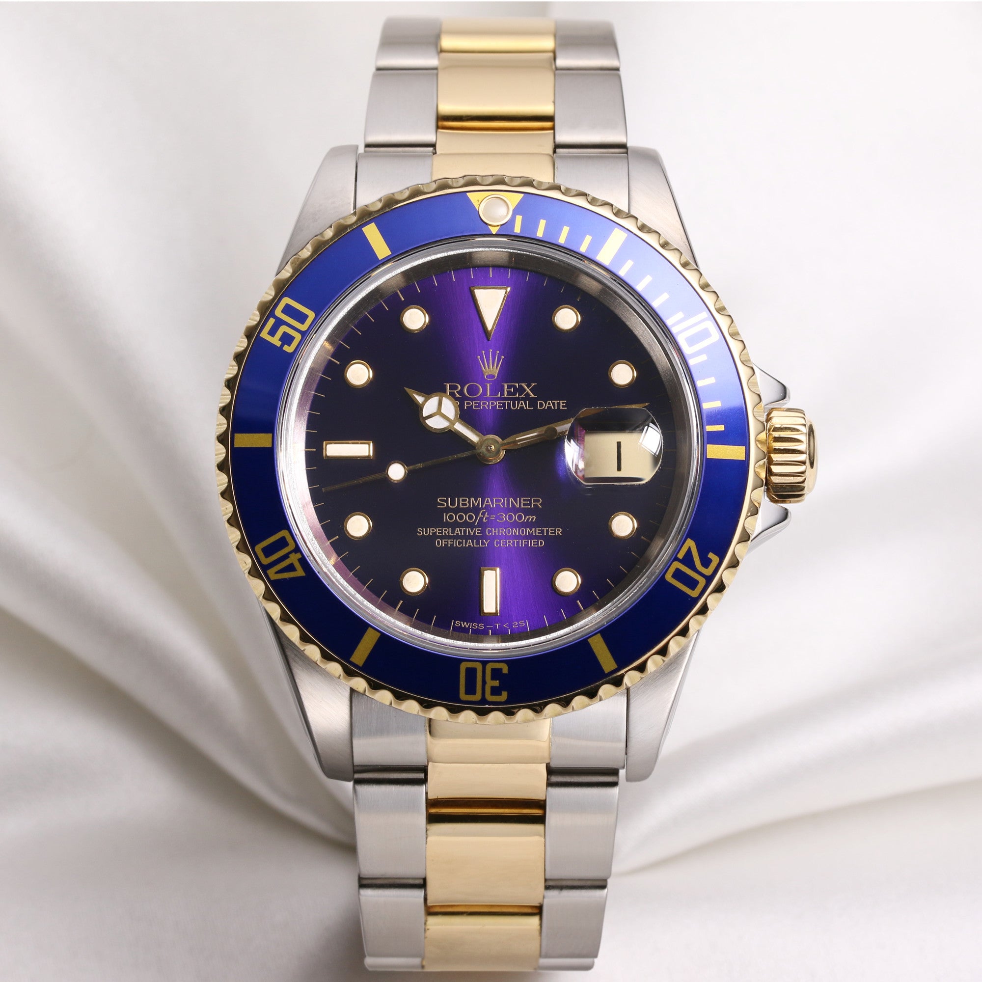 Rolex Submariner Date 16613 Steel & Dial Watch Collectors