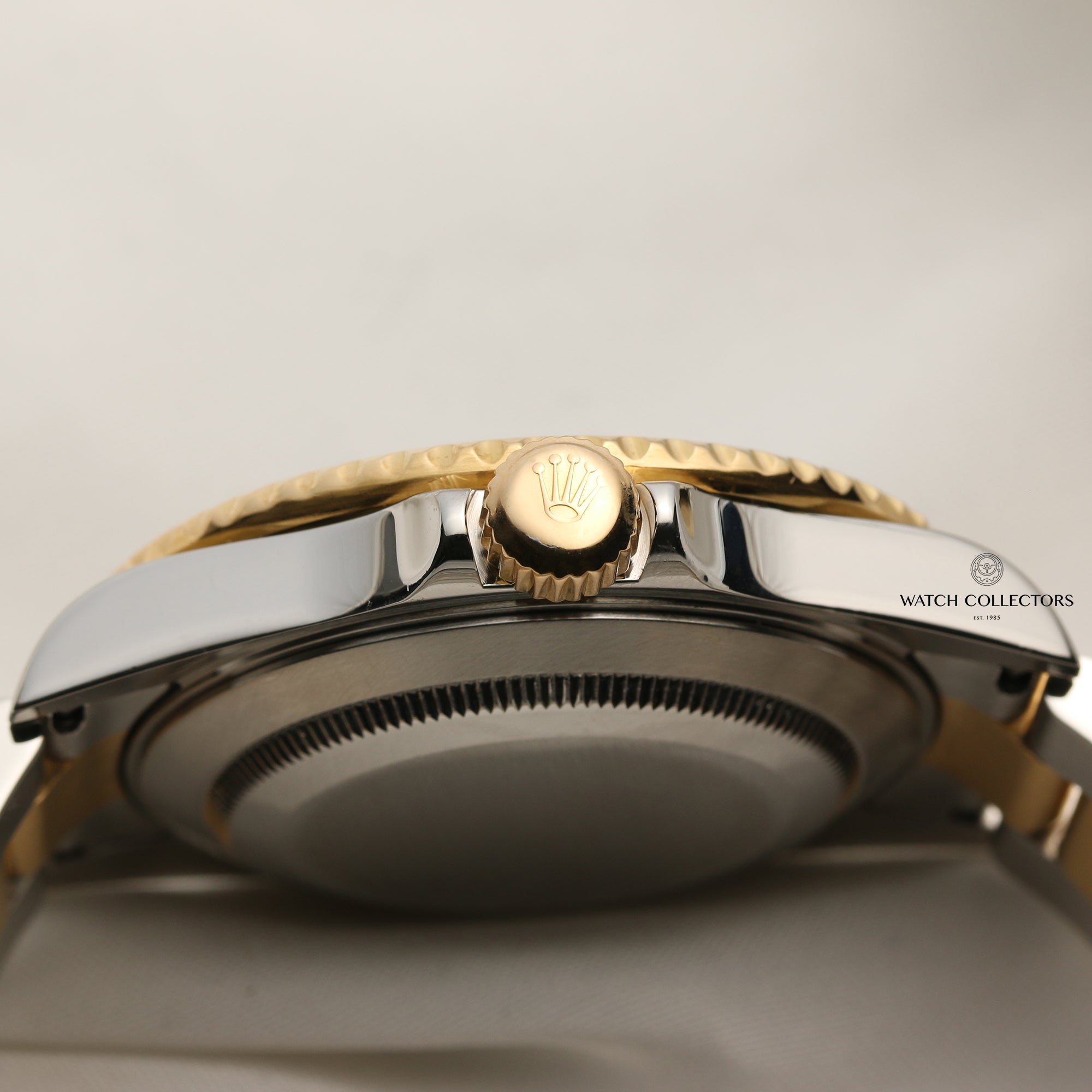 Rolex Submariner 16613 Steel & Gold Serti Dial Second Hand Watch Collectors 7