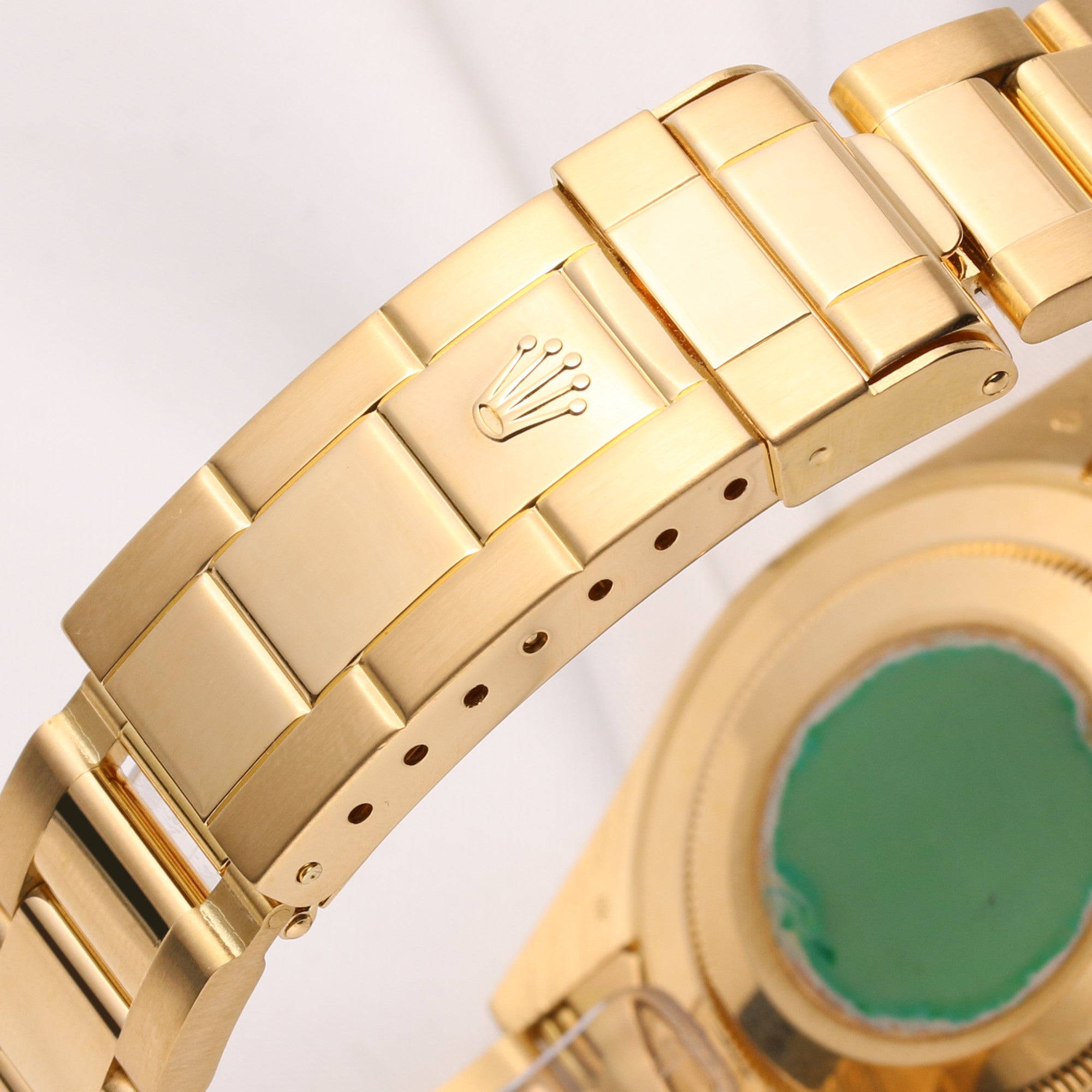 Rolex Submariner 16618 18K Yellow Gold Blue Dial & Bezel Second Hand Watch Collectors 6