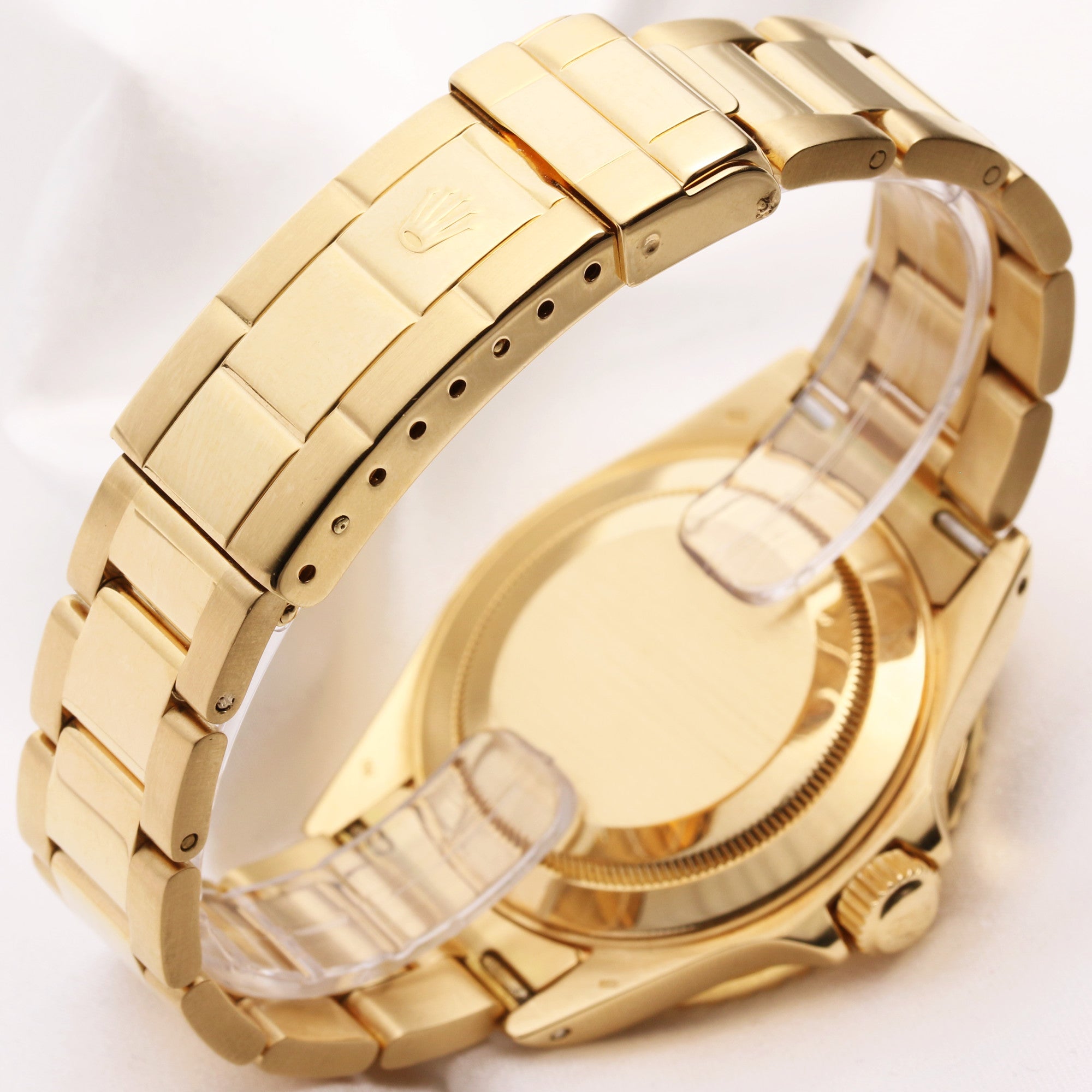 Rolex Submariner 16618 18K Yellow Gold Blue Pre-Ceramic Second Hand Watch Collectors 7-1