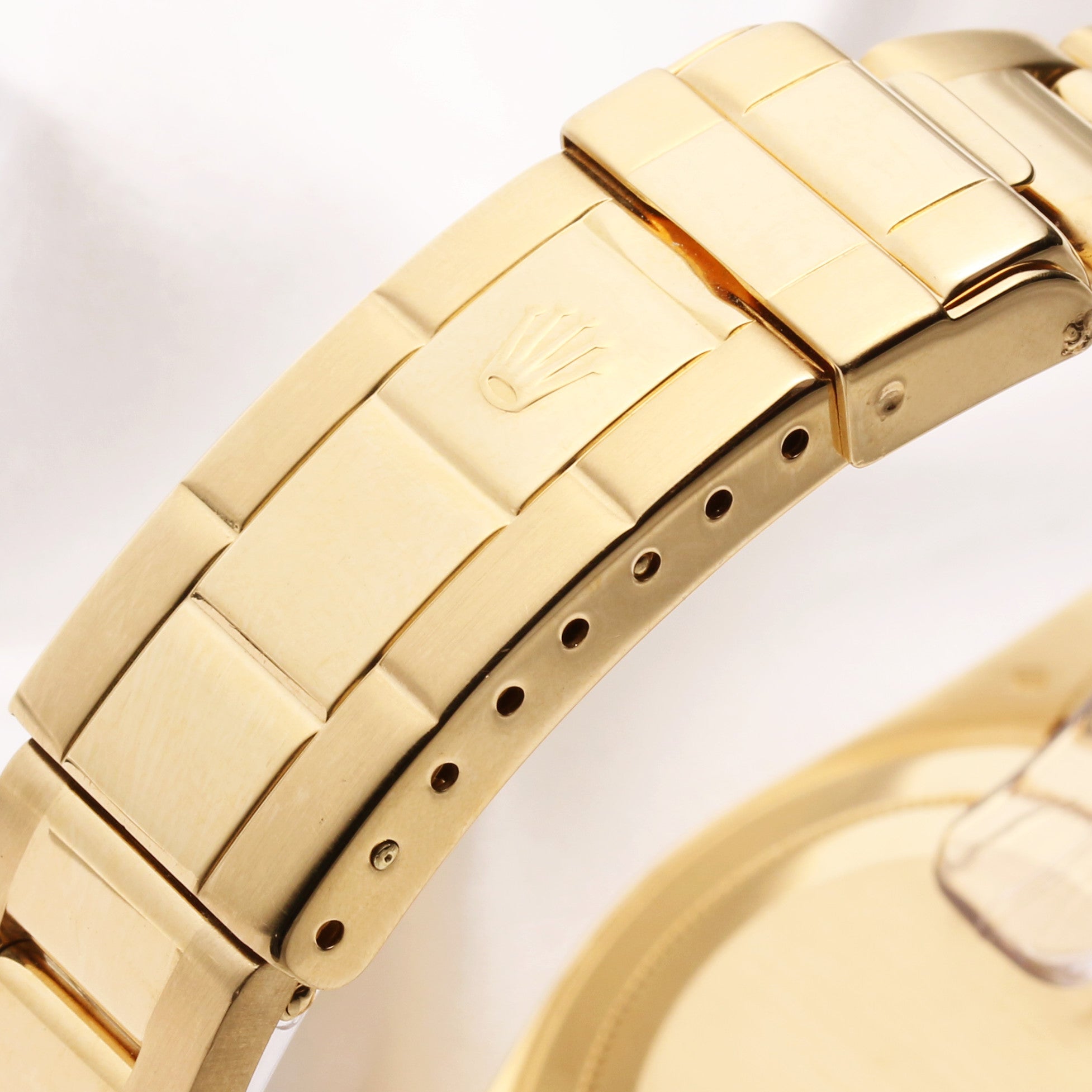 Rolex Submariner 16618 18K Yellow Gold Blue Pre-Ceramic Second Hand Watch Collectors 8