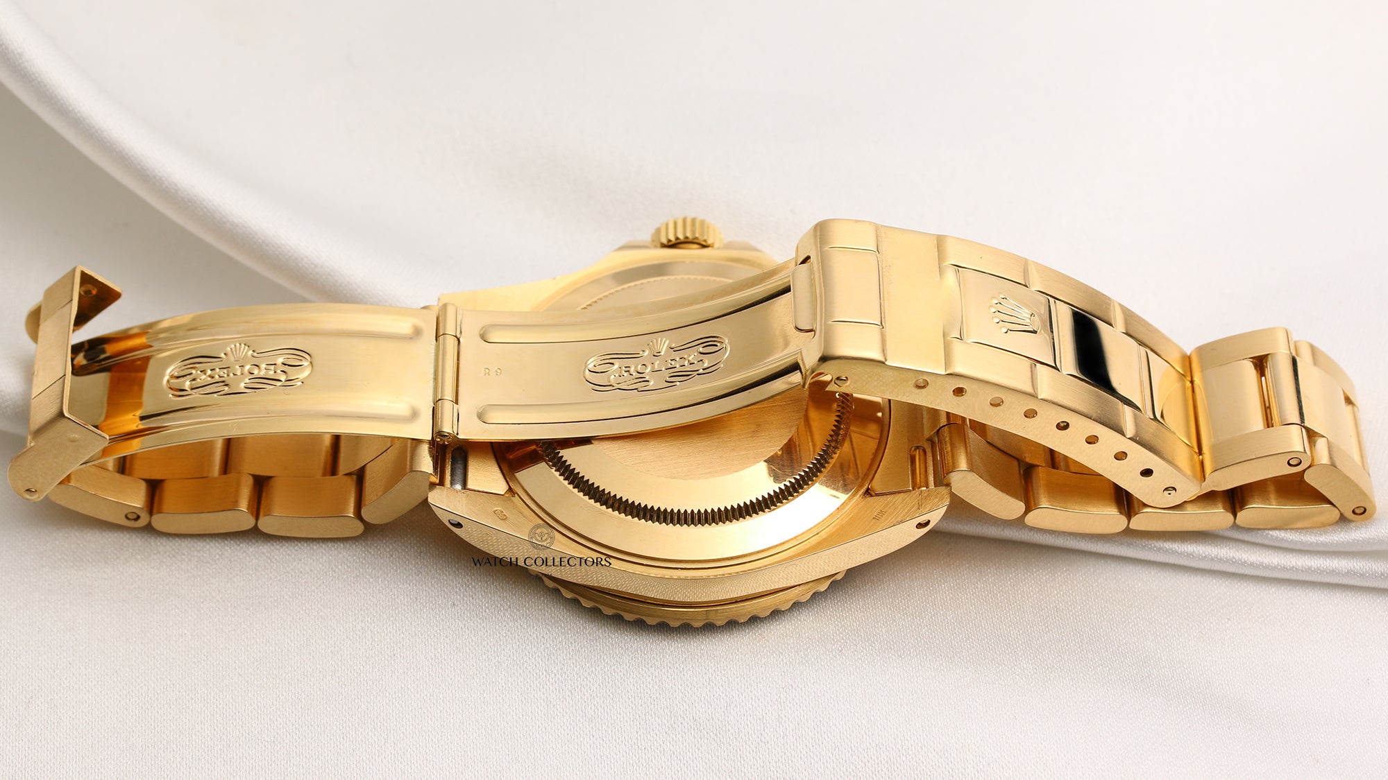 Rolex Submariner 16618 18K Yellow Gold Second Hand Watch Collectors 7