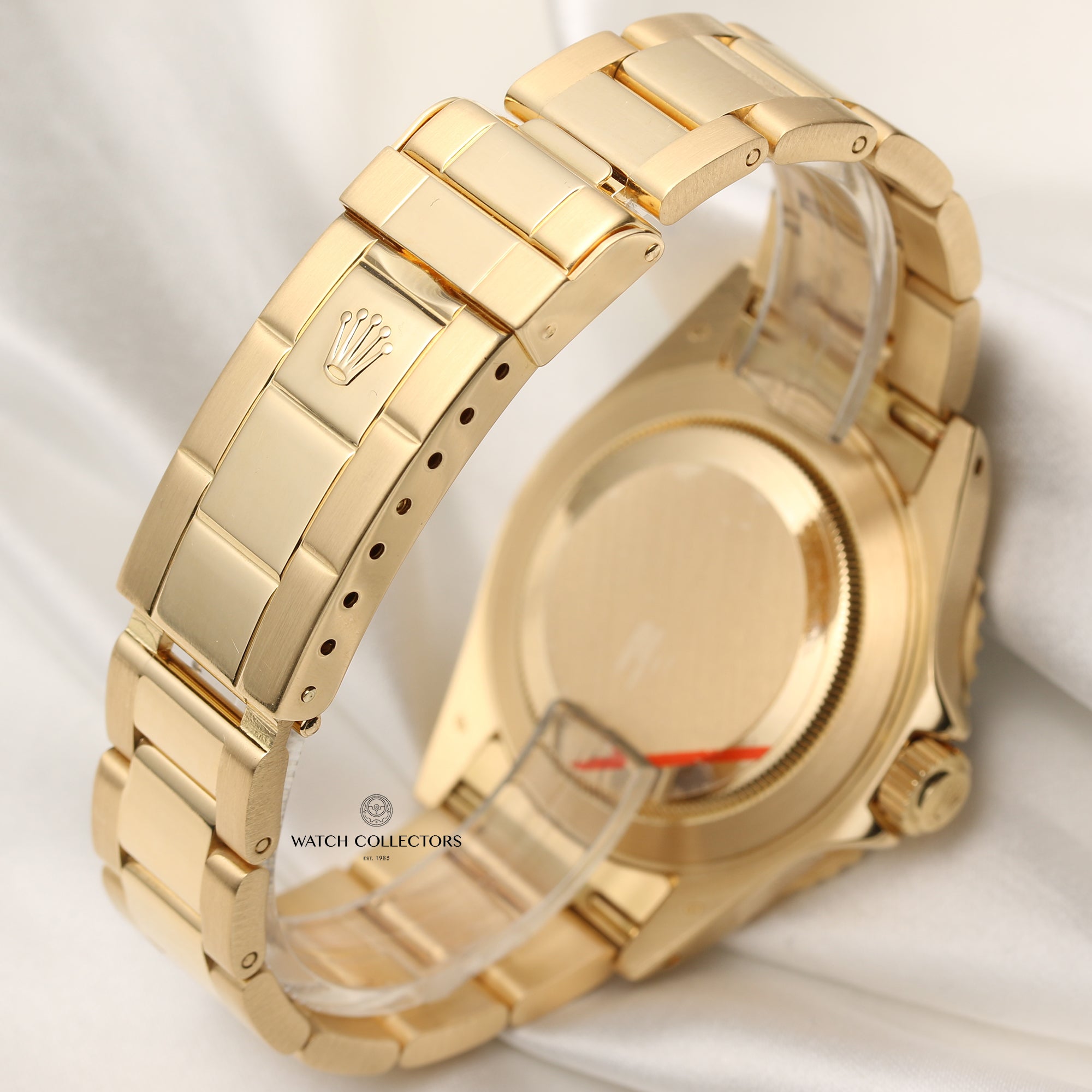 Rolex Submariner 16618 18K Yellow Gold Second Hand Watch Collectors 7