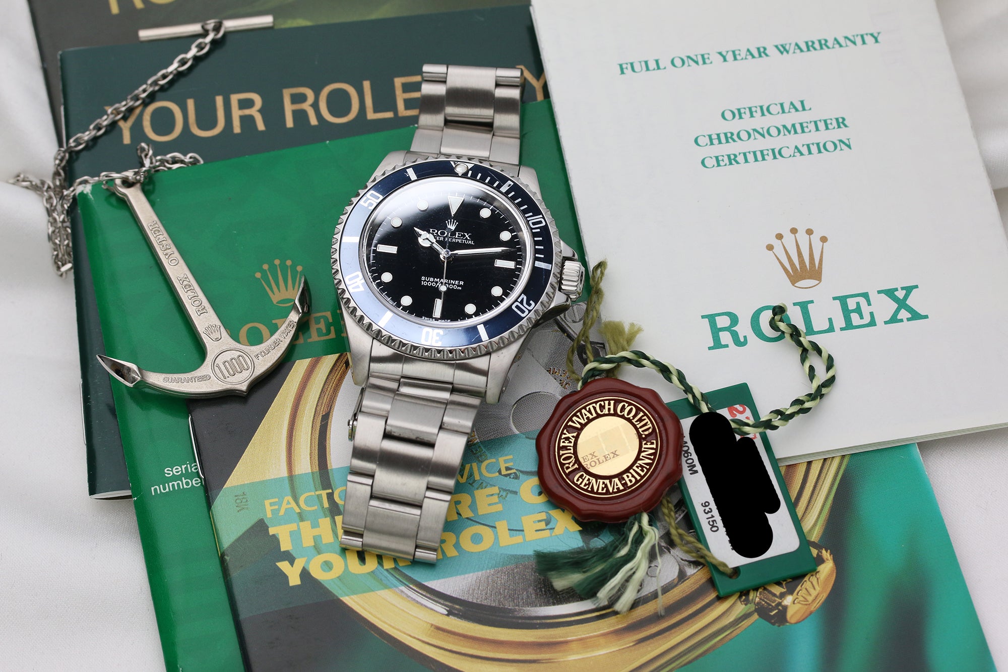 Rolex Submariner Stainless Steel Second Hand Watch Collectors 8