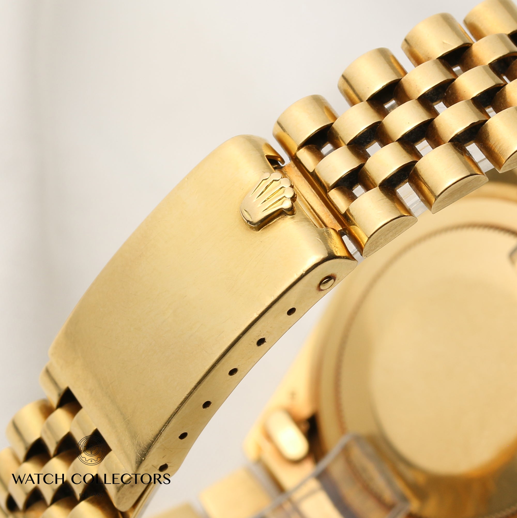 Rolex Vintage GMT-Master 1675 18K Yellow Gold Brown Nipple dial, Rootbeer bezel Second Hand Watch Collectors 9