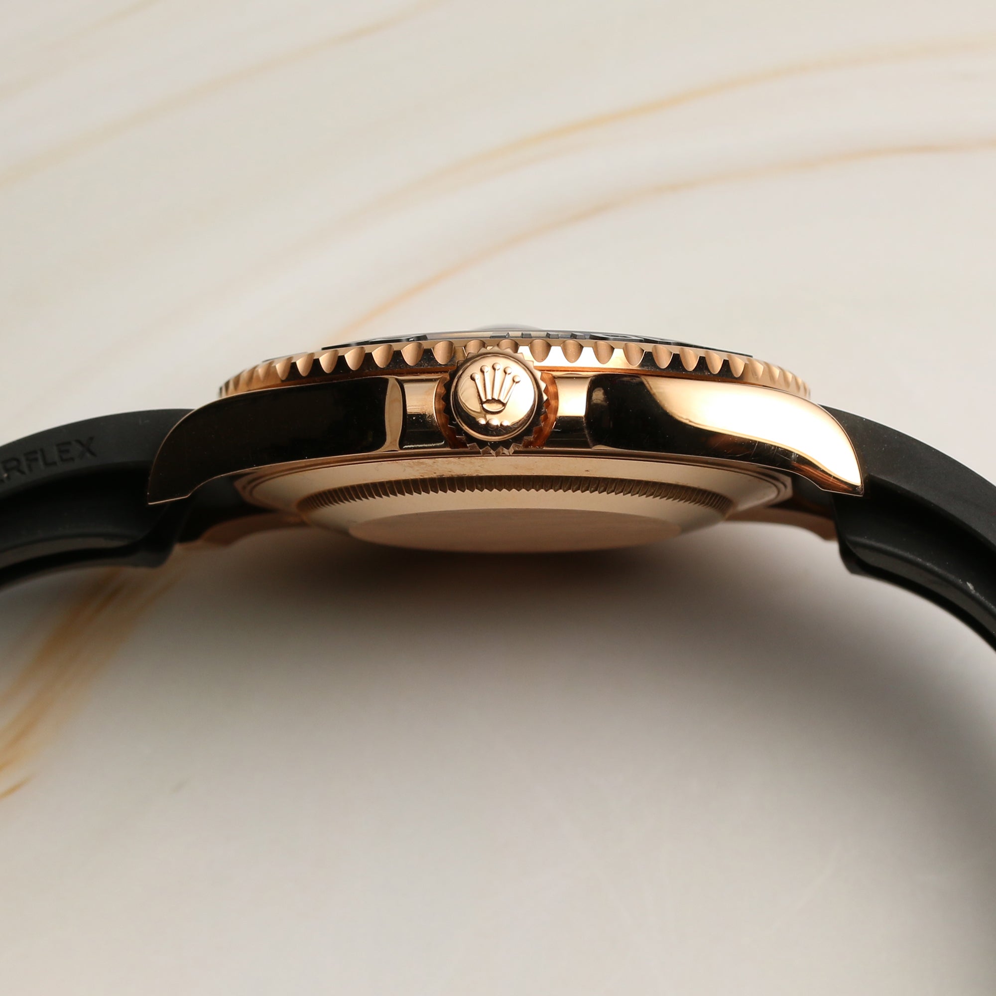 Rolex Yacht-Master 116655 18K Rose Gold Second Hand Watch Collectors 4