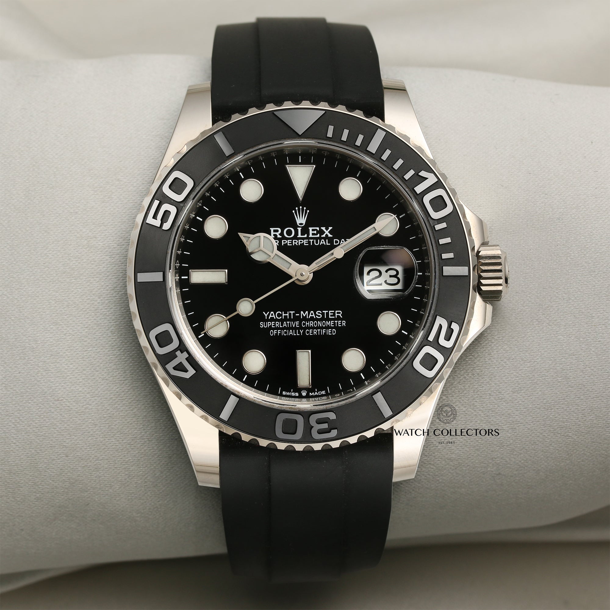 Rolex Yacht-Master 226659 18K White Gold Second Hand Watch Collectors 1