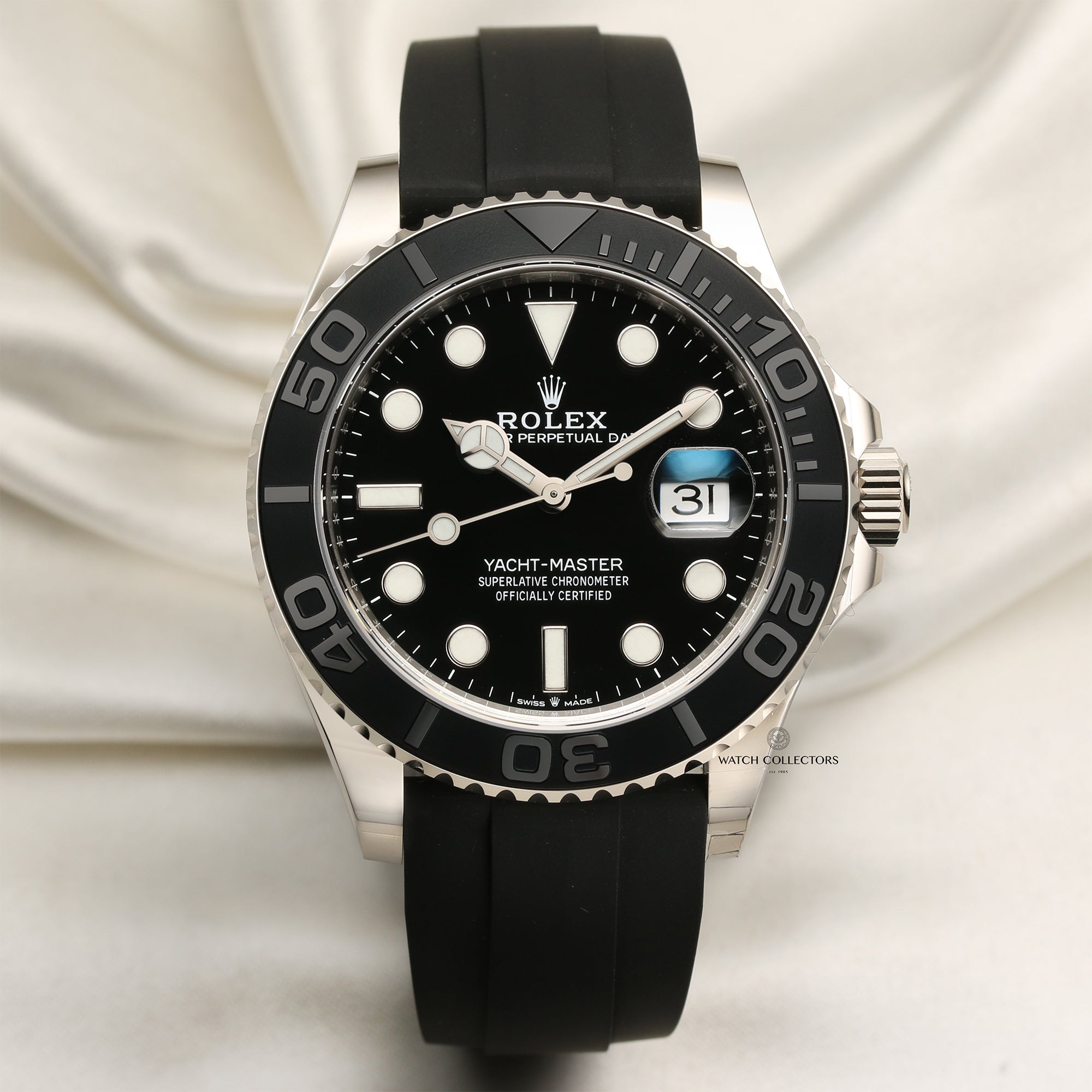 Rolex Yacht-Master 226659 18K White Gold Second Hand Watch Collectors 1