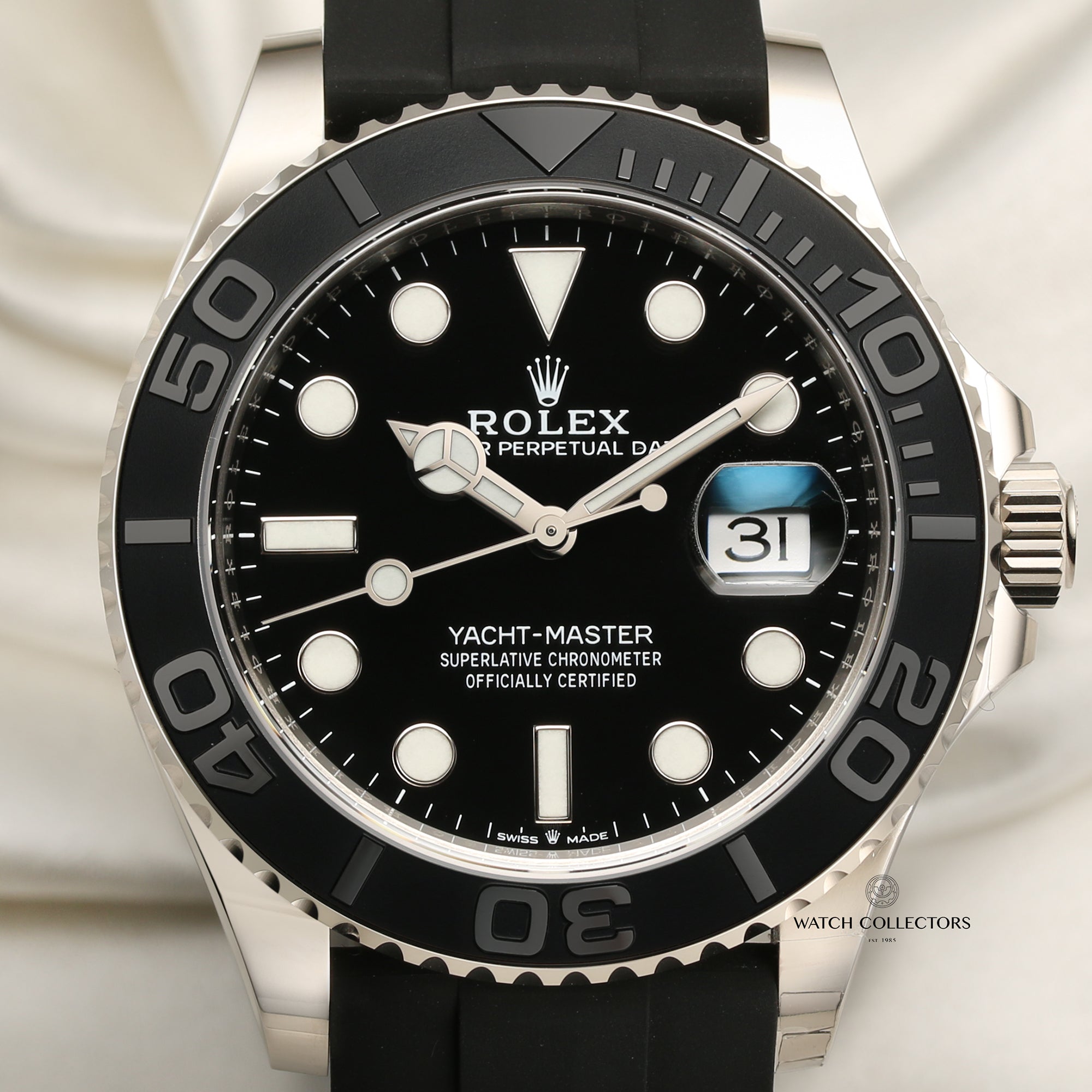 Rolex Yacht-Master 226659 18K White Gold Second Hand Watch Collectors 2