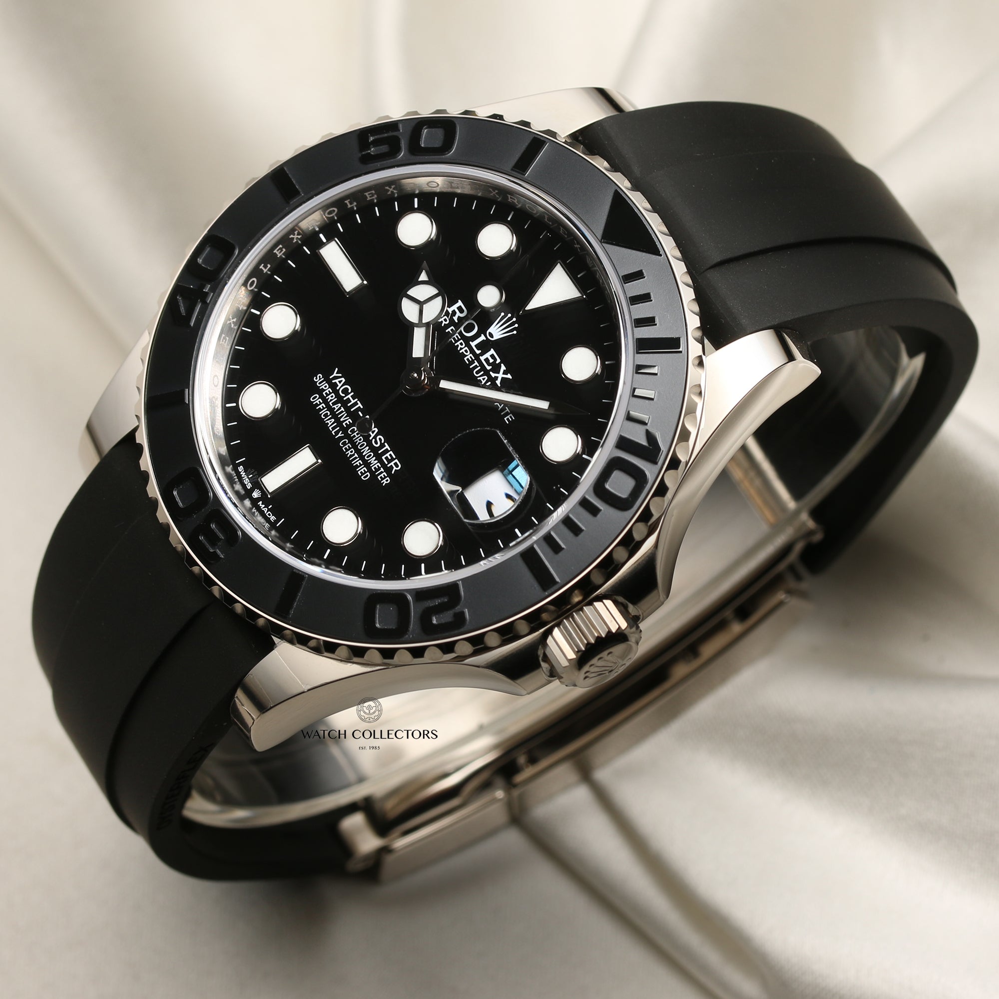 Rolex Yacht-Master 226659 18K White Gold Second Hand Watch Collectors 3