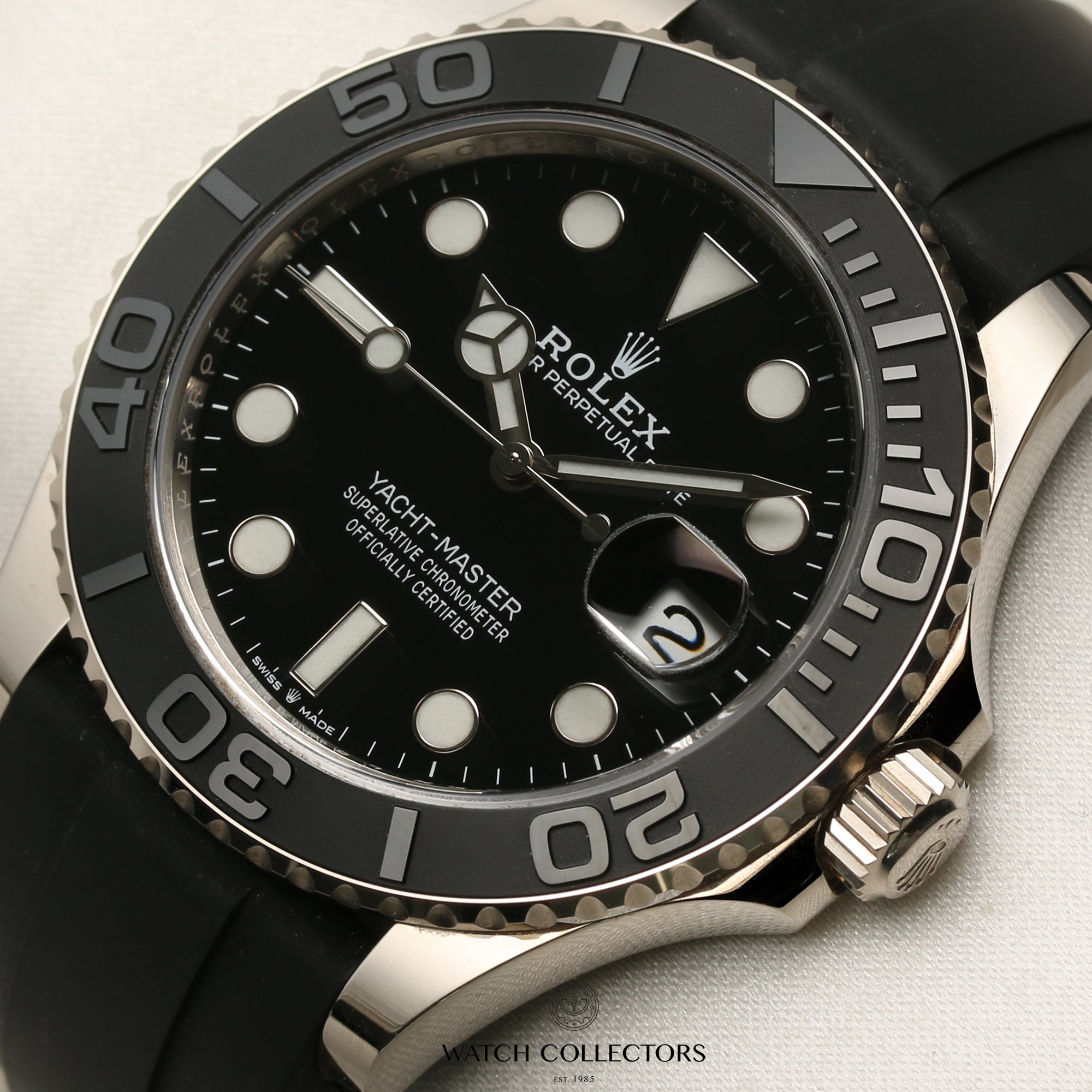 Rolex Yacht-Master 226659 18K White Gold Second Hand Watch Collectors 4