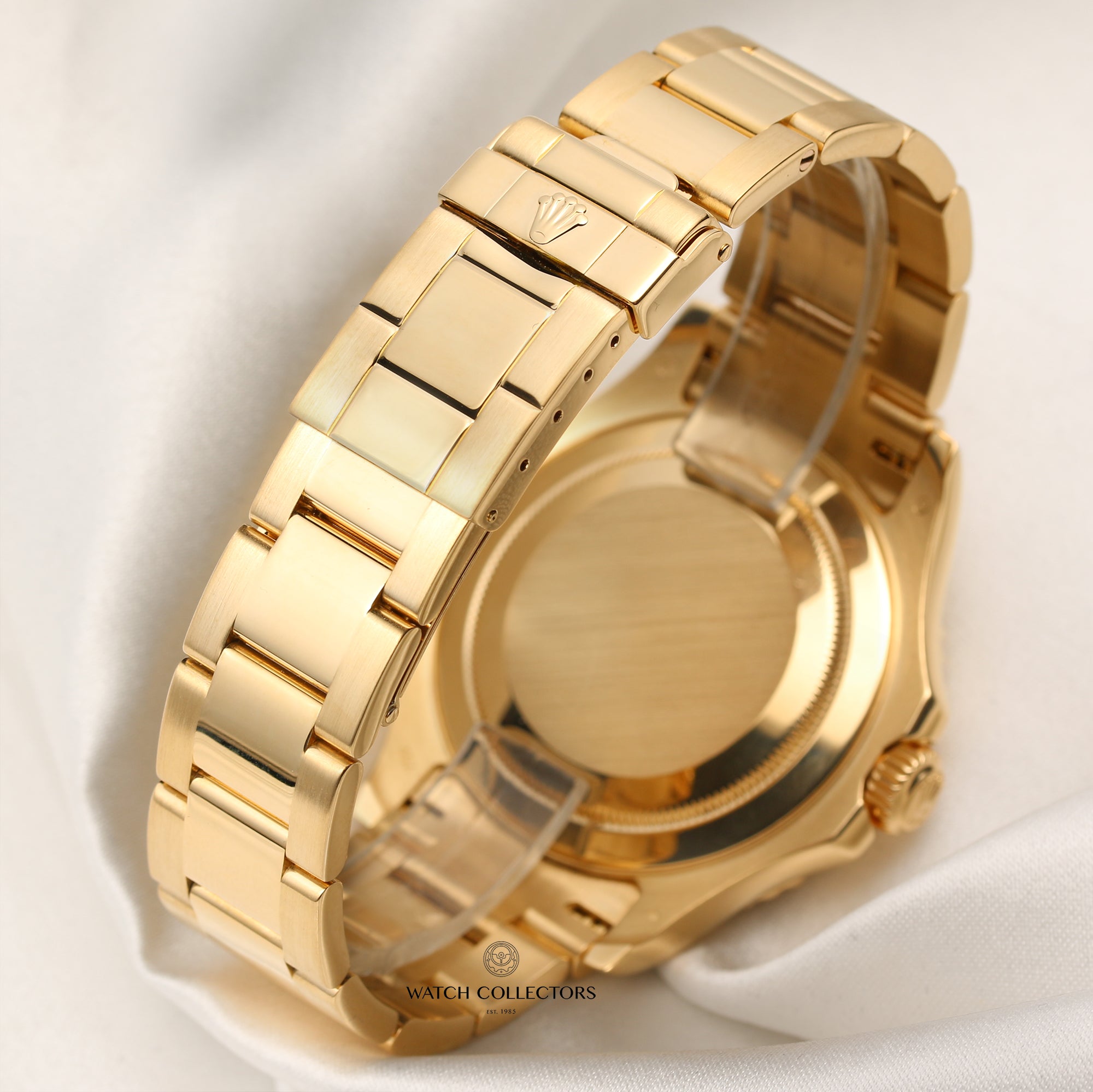 Rolex Yacht-Master 40 18K Yellow Gold Second Hand Watch Collectors 7