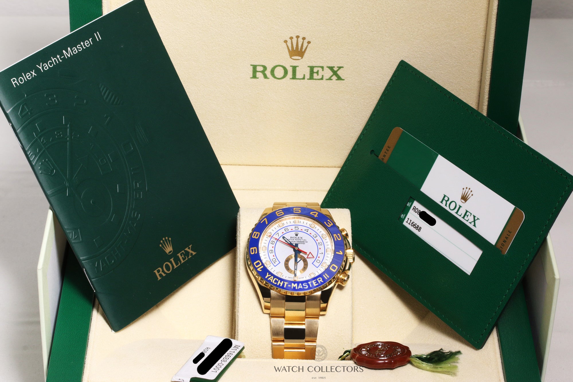 Rolex-Yacht-Master-II-116688-18K-Yellow-Gold-Full-Set-Second-Hand-Watch-Collectors-8
