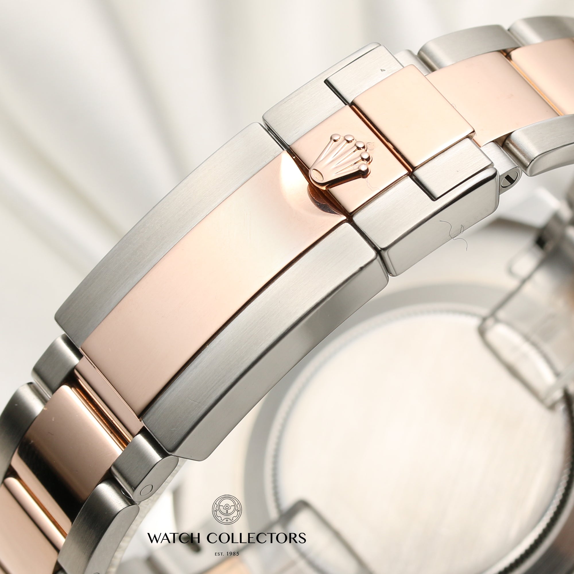 Rolex Yachtmaster II 116681 Steel & Rose Gold Second Hand Watch Collectors 10