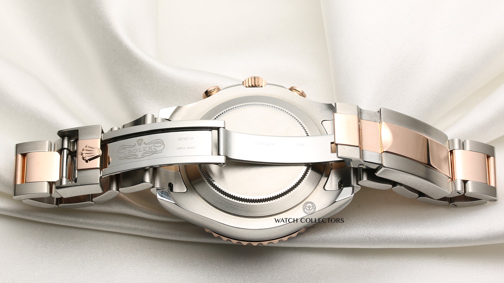 Rolex Yachtmaster II 116681 Steel & Rose Gold Second Hand Watch Collectors 9