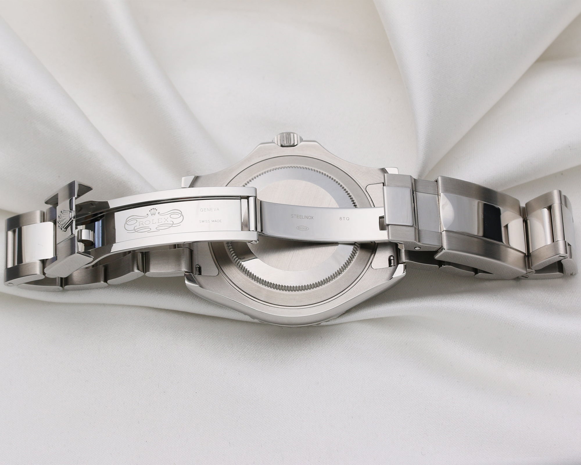 Rolex Yachtmaster Stainless Steel Second Hand Watch Collectors 6