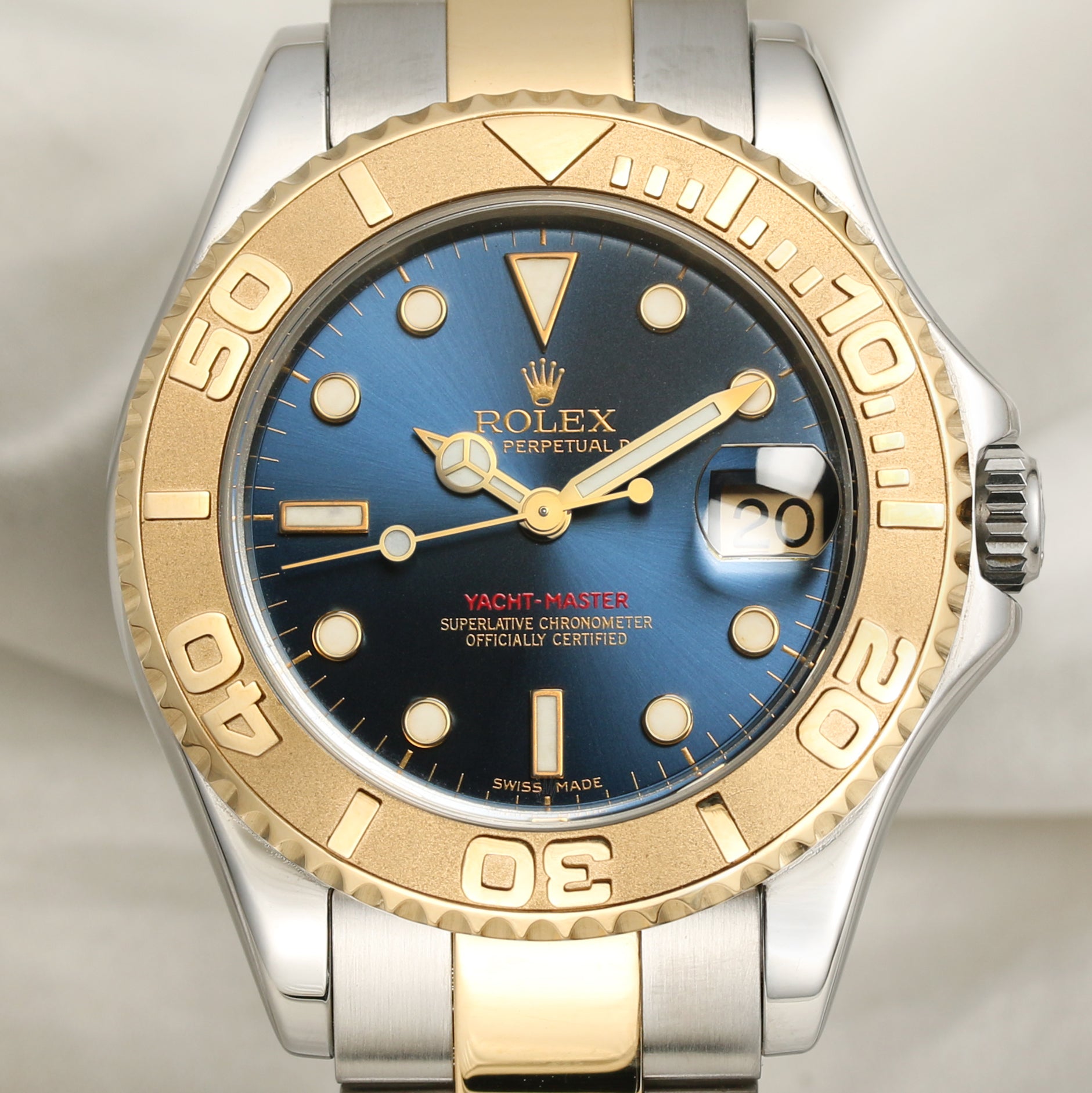 Rolex Yachtmaster Steel & Gold Second Hand Watch Collectors 2
